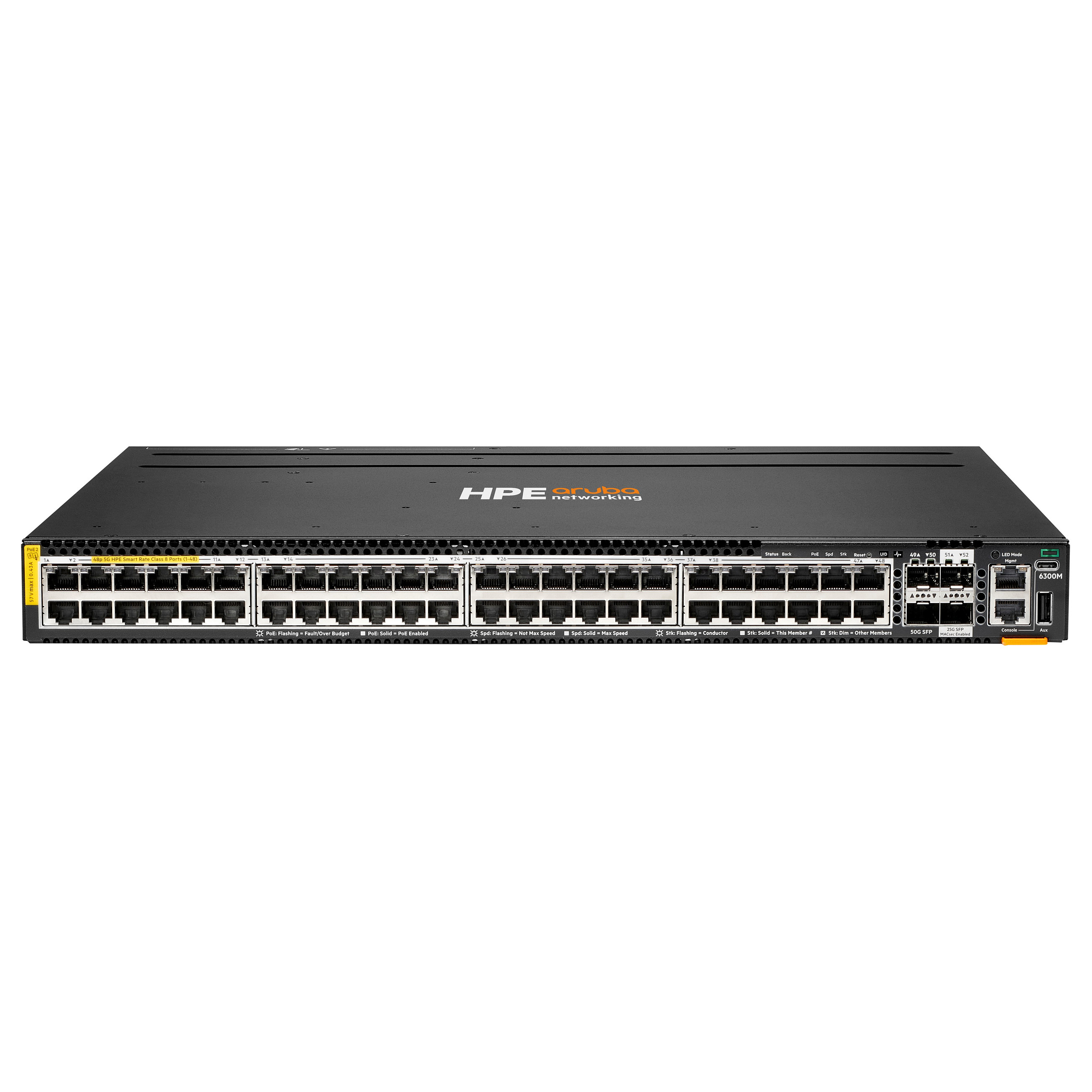 Prekidač HP ARUBA 6300M 48SR5 CL8 POE STOCK