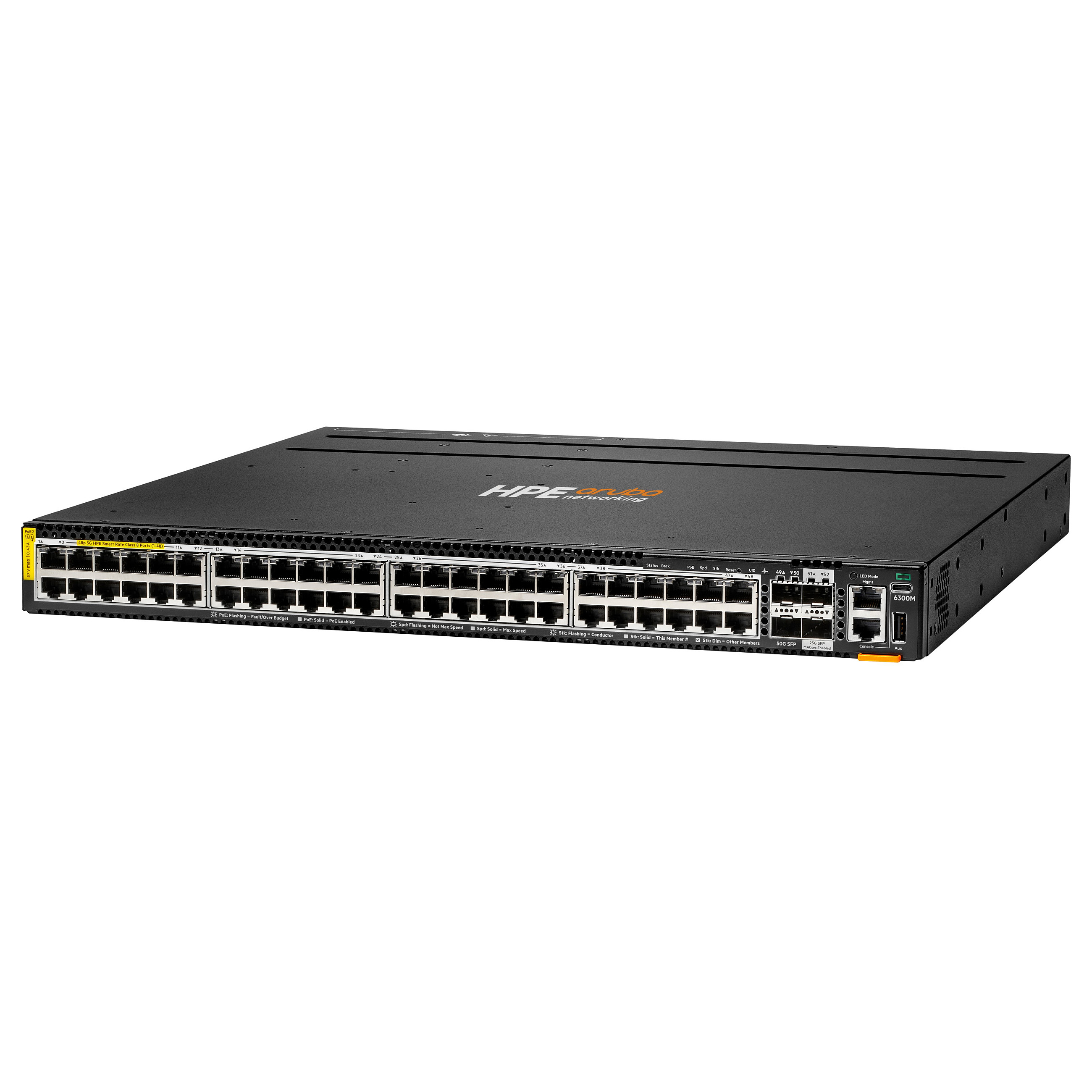Prekidač HP ARUBA 6300M 48SR5 CL8 POE STOCK-1