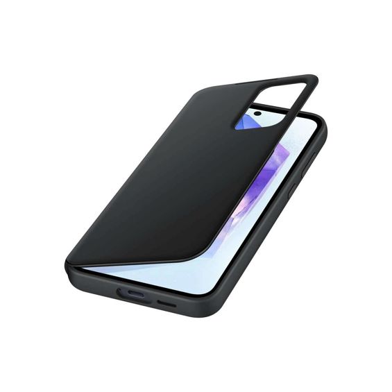 Maska za mobitel SAMSUNG EF-ZA556CBEGWW A55 5G A556 crna Smart View-3