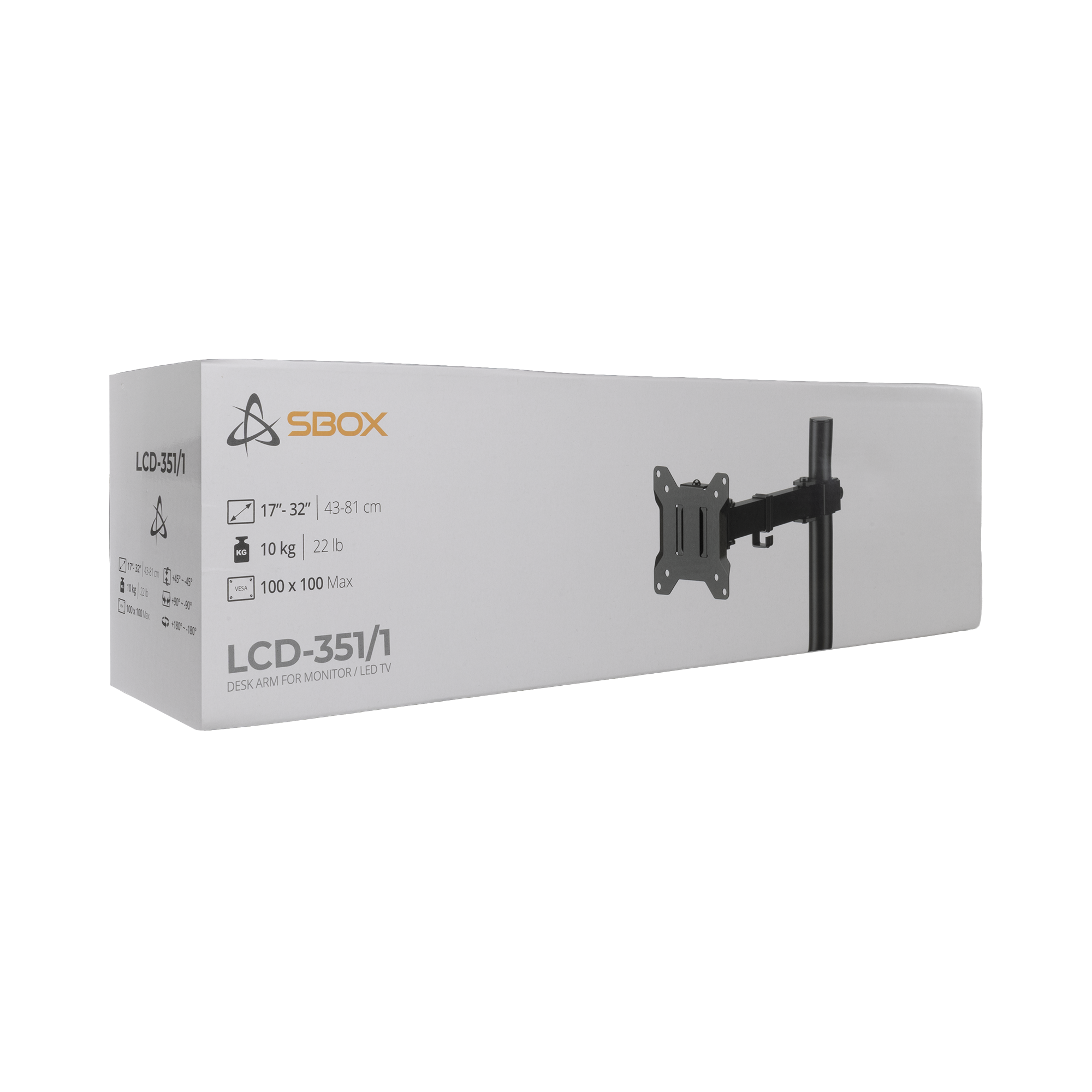 Stolni stalak SBOX LCD-351/1-3-5