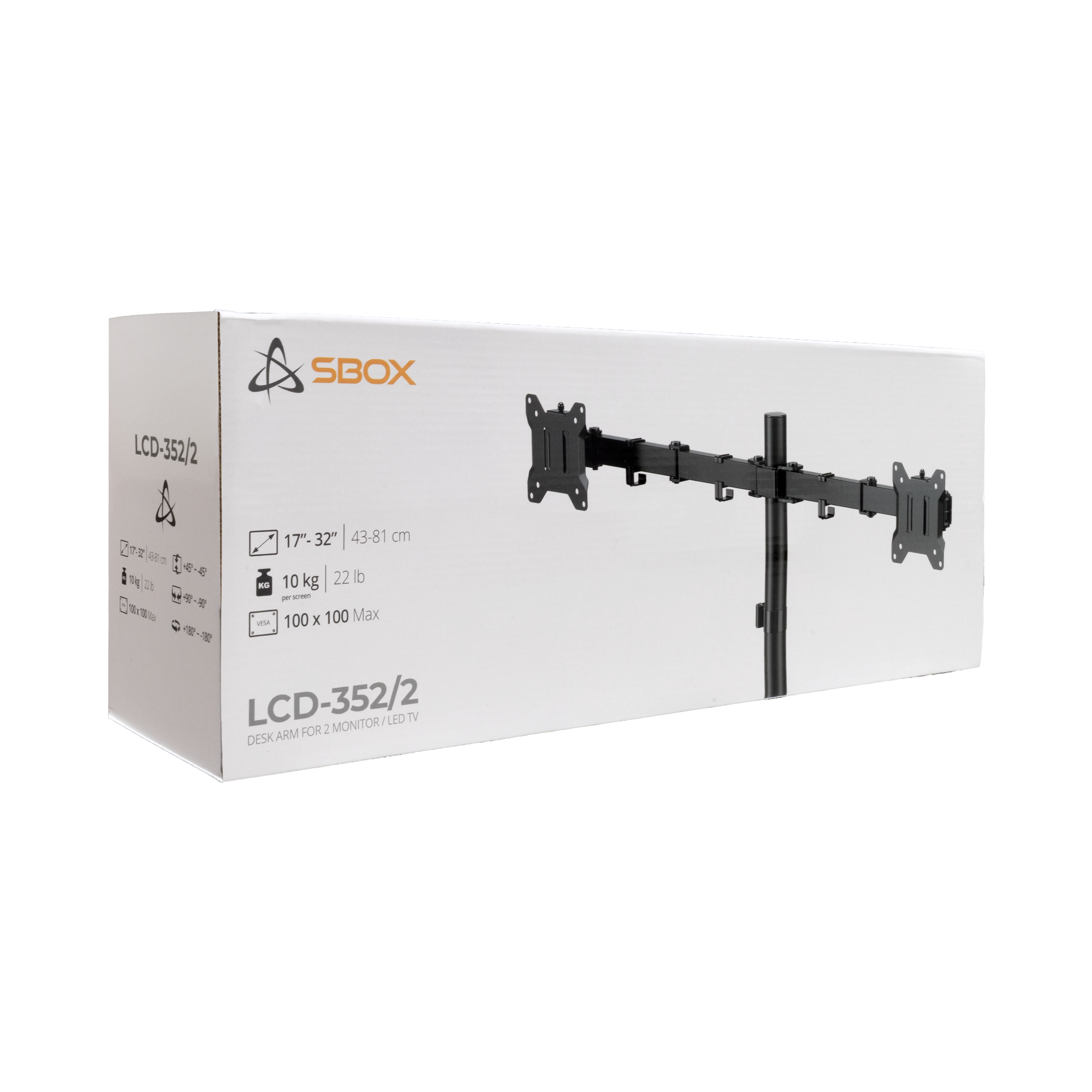 Zidni nosač za TV SBOX LCD-352/2-3-3