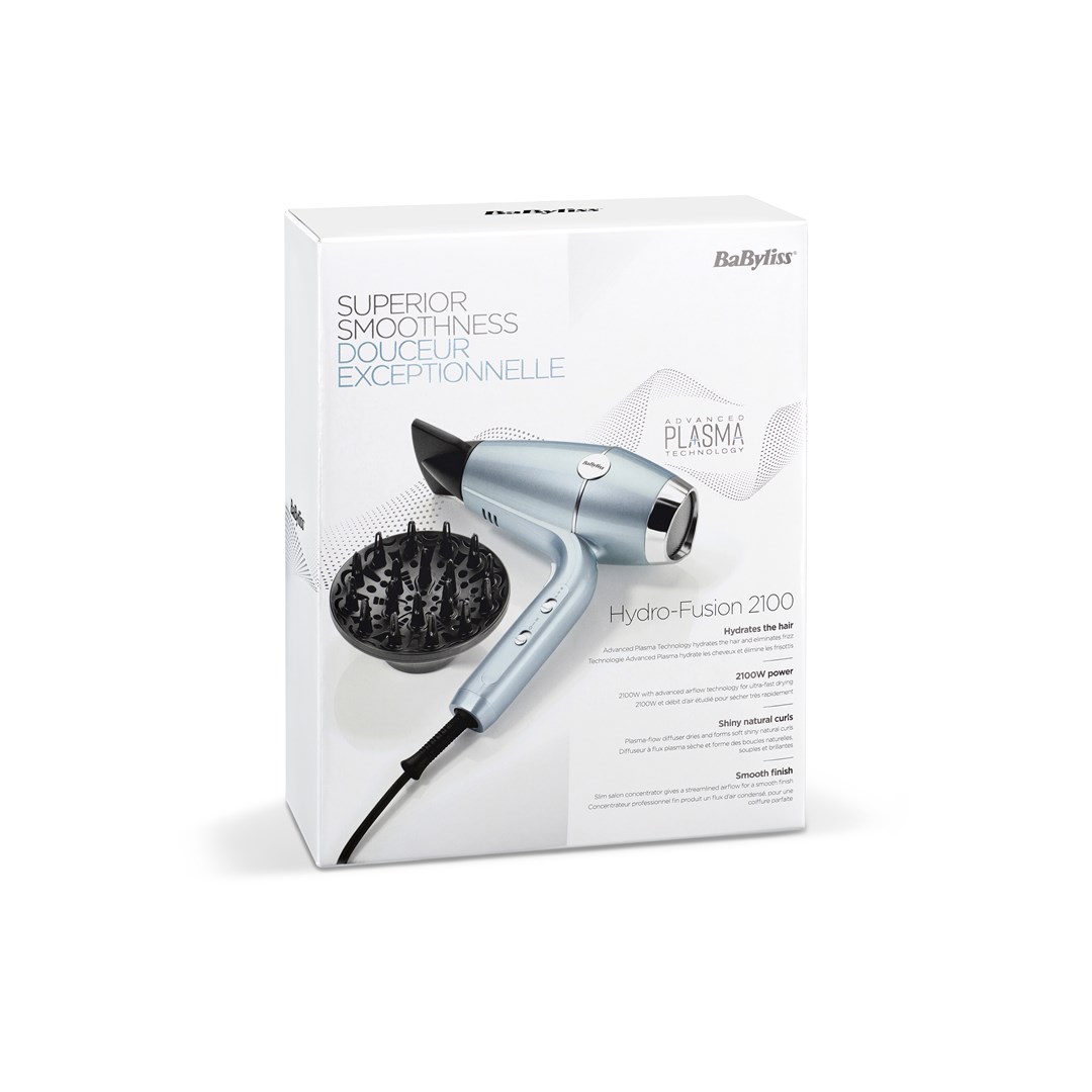 Sušilo za kosu BABYLISS Hydro-Fusion (2100w, advanced plasma technology)-7
