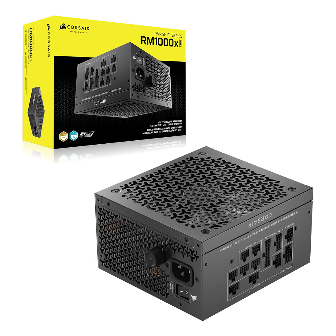 Napajanje CORSAIR RM1000X (1000W, ATX 3.1, PCIe 5.1, Cybenetics GOLD Certified)-3