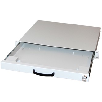 Prekidač EQUIP Tastatureinschub abschlieÃŸbar 1U (siva)