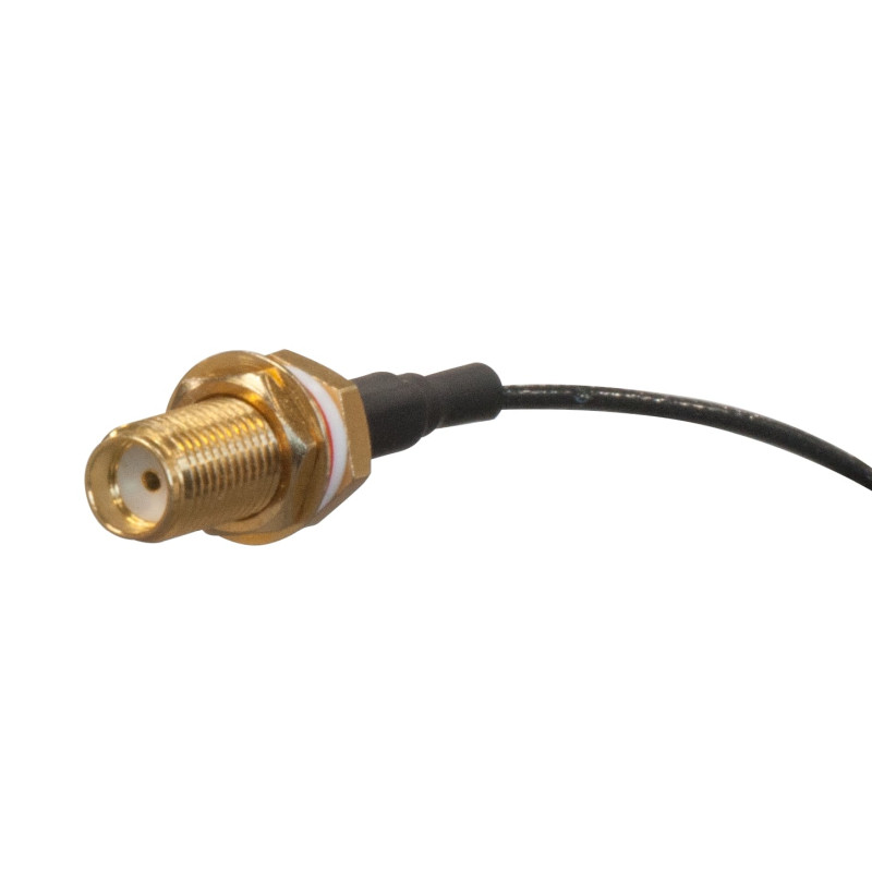 Kabel MIKROTIK U.fl-SMA ženski pigtail za spajanje LTE kartice na vanjsku antenu ACSMAUFL-3