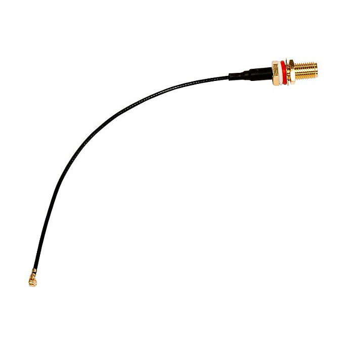 Kabel MIKROTIK U.fl-SMA ženski pigtail za spajanje LTE kartice na vanjsku antenu ACSMAUFL-4