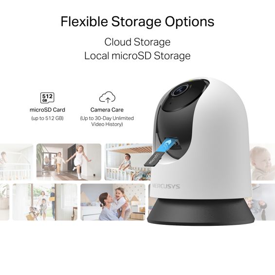 Nadzorna kamera MERCUSYS MC200 (pan/tilt, wi-fi)-3