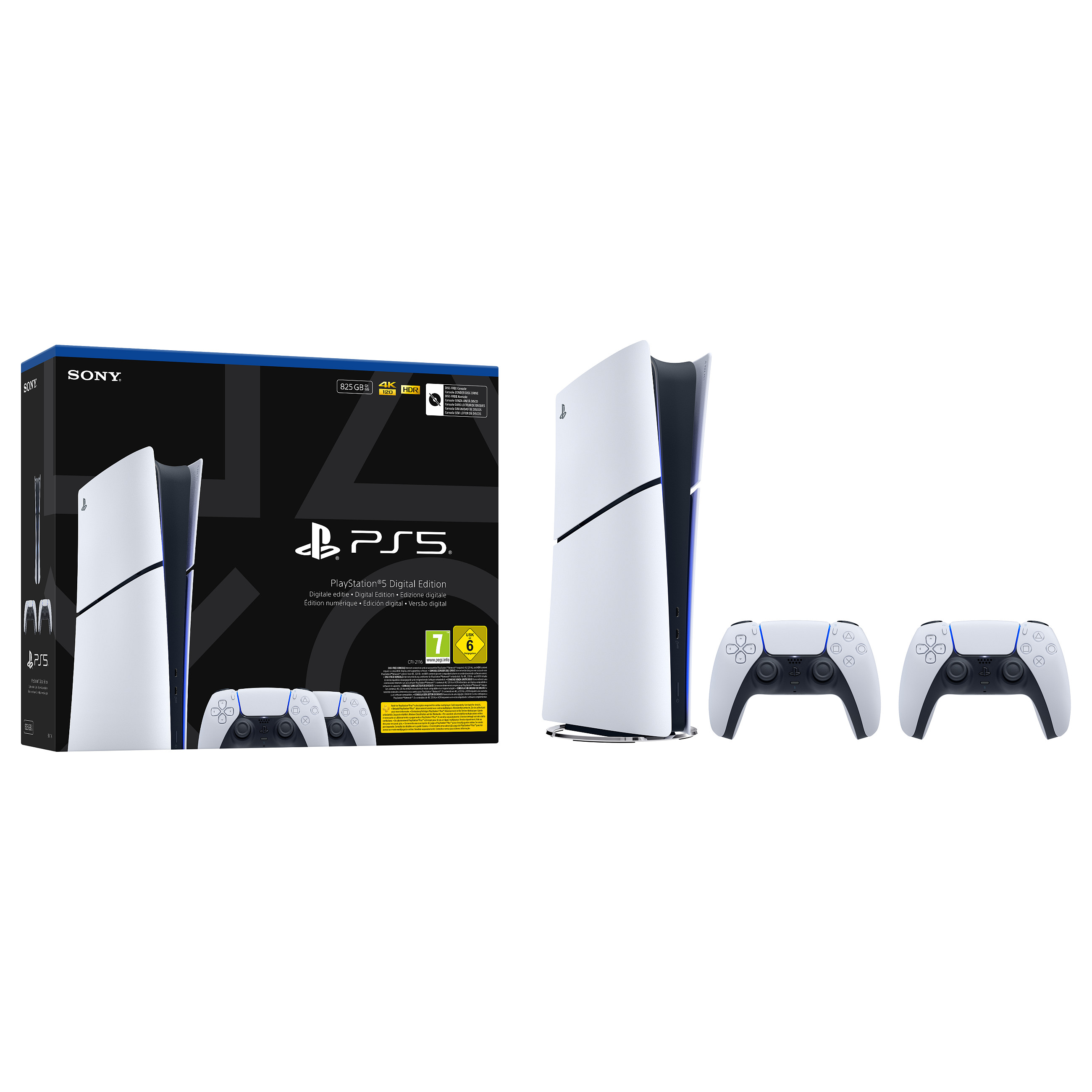 Konzola SONY Playstation 5 Slim (digital edition, 825 gb ssd)-0