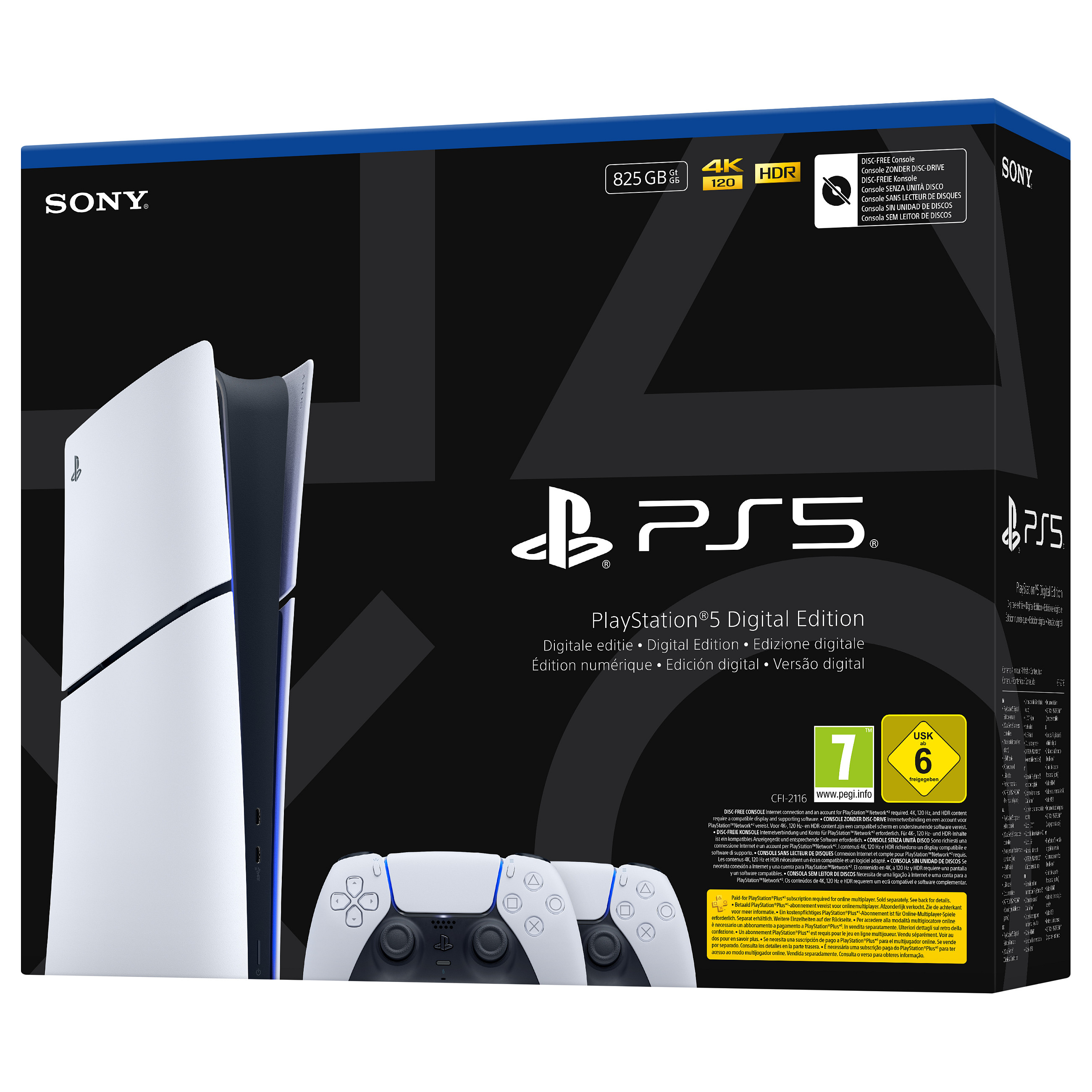 Konzola SONY Playstation 5 Slim (digital edition, 825 gb ssd)-1