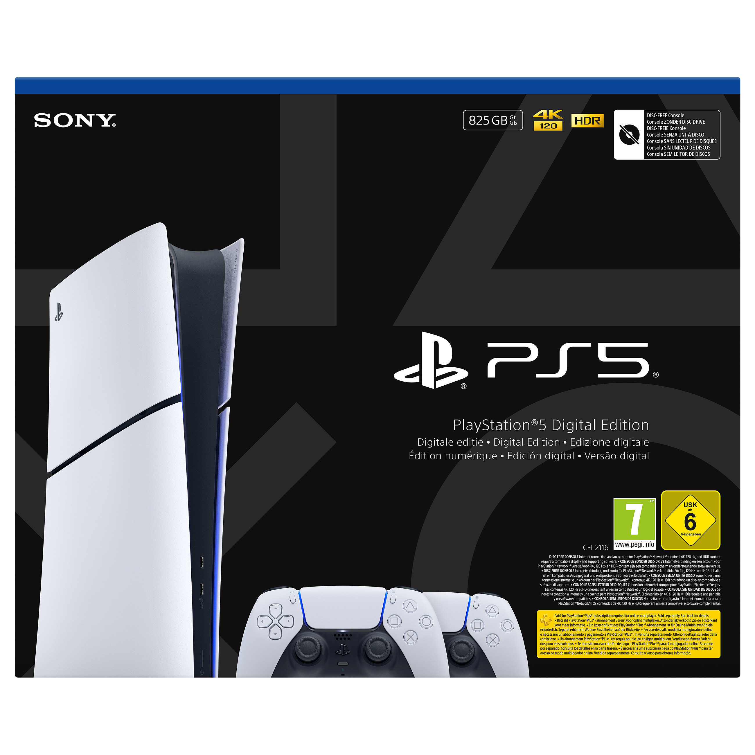 Konzola SONY Playstation 5 Slim (digital edition, 825 gb ssd)-3