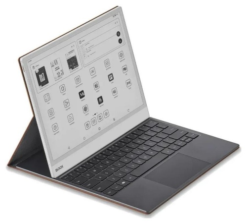 Etui ONYX Note Max / Tab X C (magnetsko, s tipkovnicom, smeđa boja)