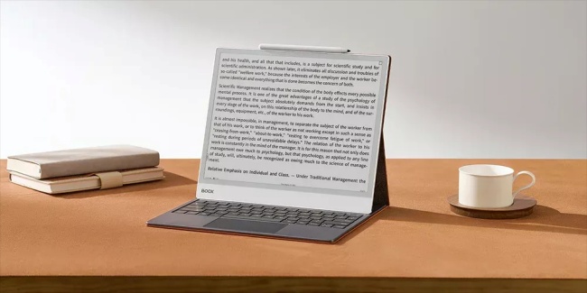 Etui ONYX Note Max / Tab X C (magnetsko, s tipkovnicom, smeđa boja)-10