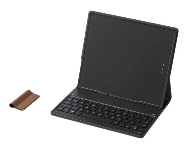 Etui s tipkovnicom ONYX Note Air 5 C (magnetski, smeđa boja)