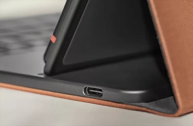 Etui s tipkovnicom ONYX Note Air 5 C (magnetski, smeđa boja)-2