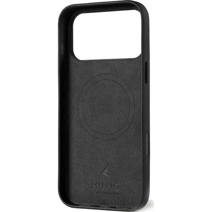 Maska MUJJO Full Leather Case (za iPhone 17 Pro Max, crna)-2
