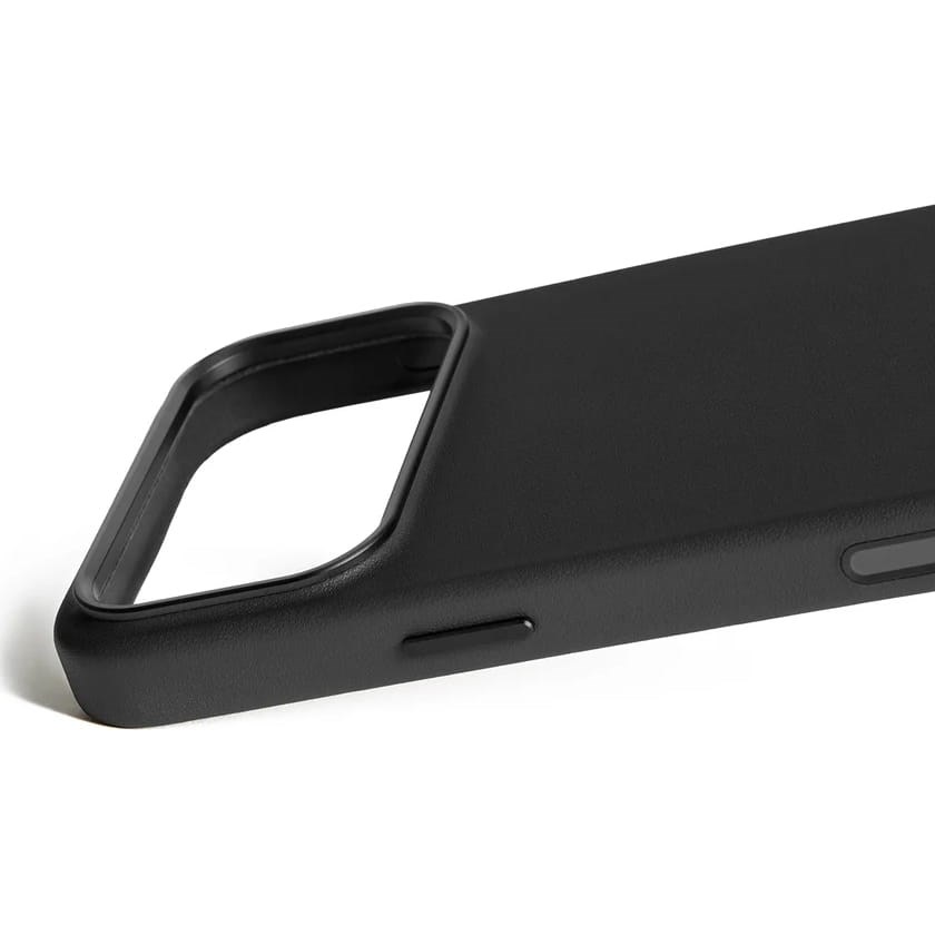 Maska MUJJO Full Leather Case (za iPhone 17 Pro Max, crna)-5