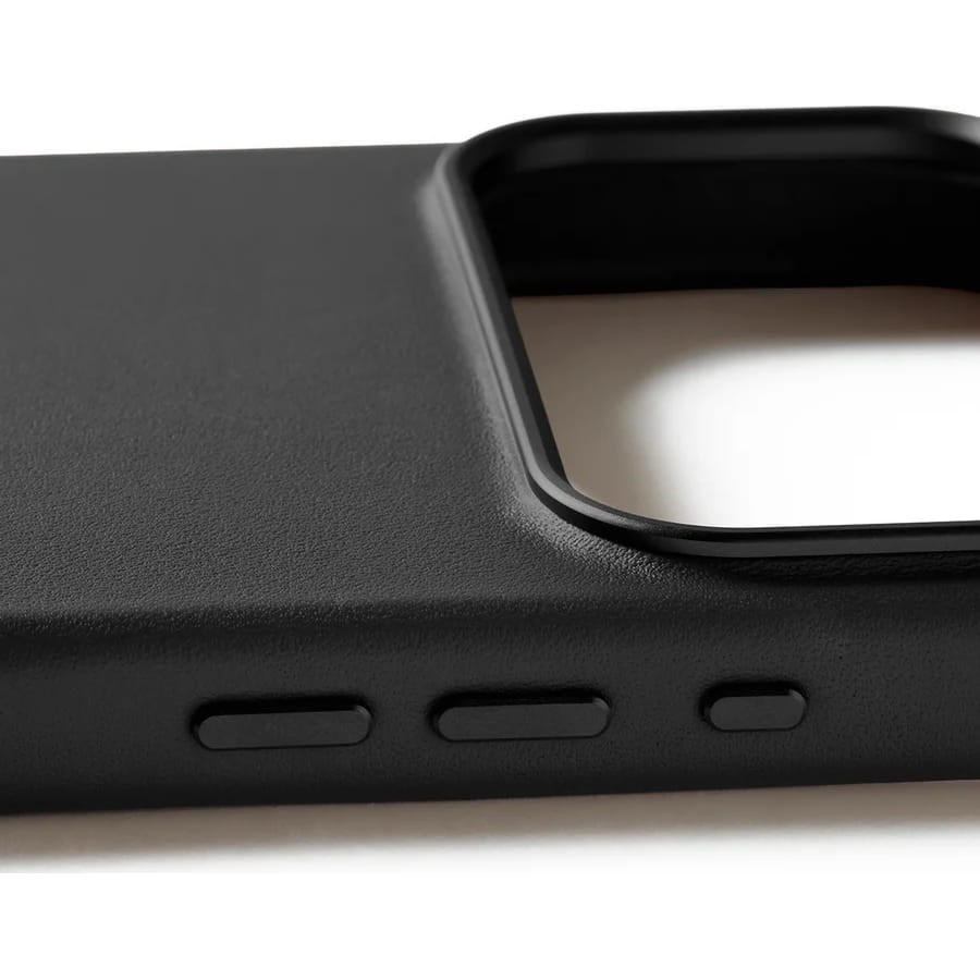 Maska MUJJO Full Leather Case (za iPhone 17 Pro Max, crna)-4