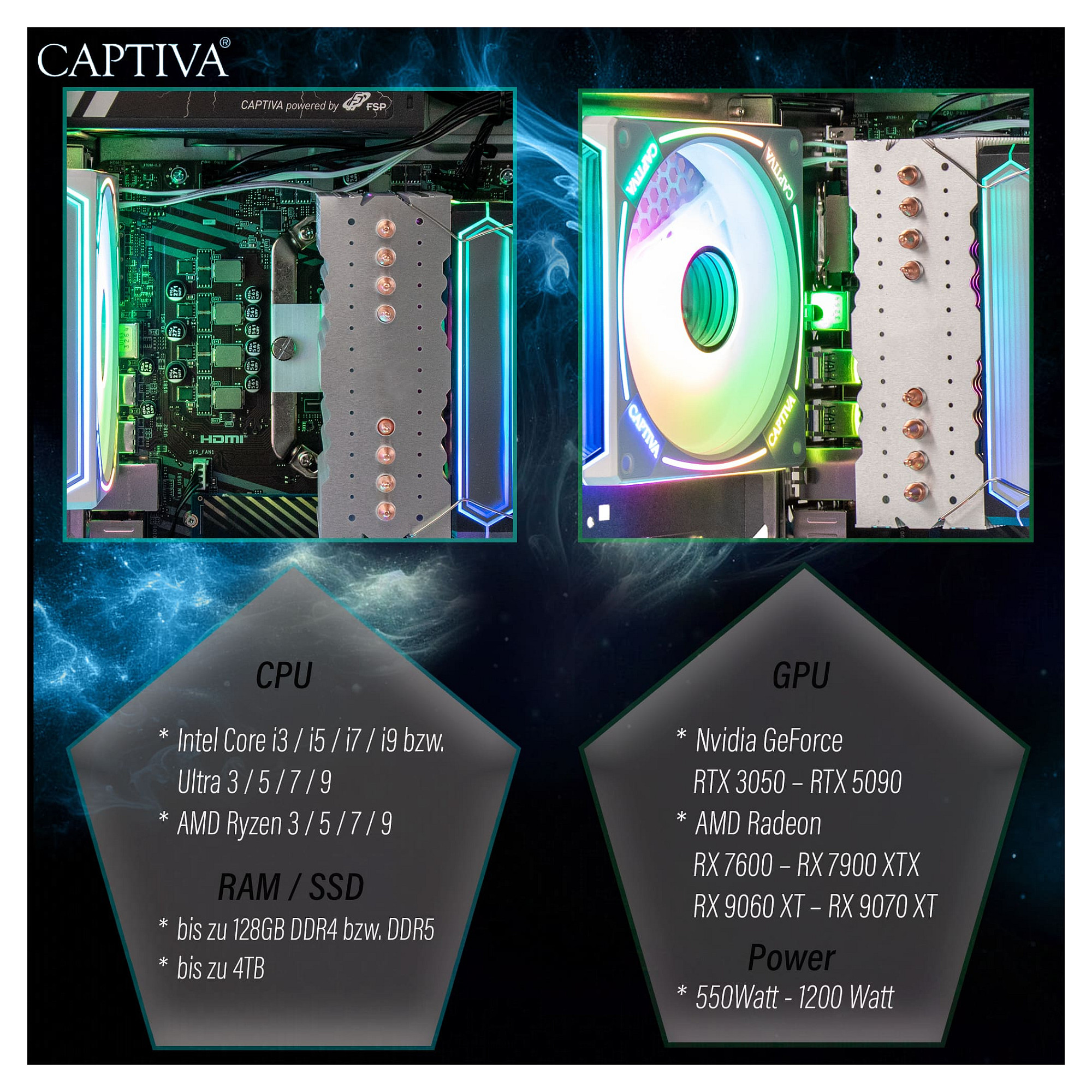 Gaming računalo CAPTIVA Advanced Gaming R98-608 (ryzen 7 5700x, 32gb, 1tb ssd, rtx 5060, windows 11)-9