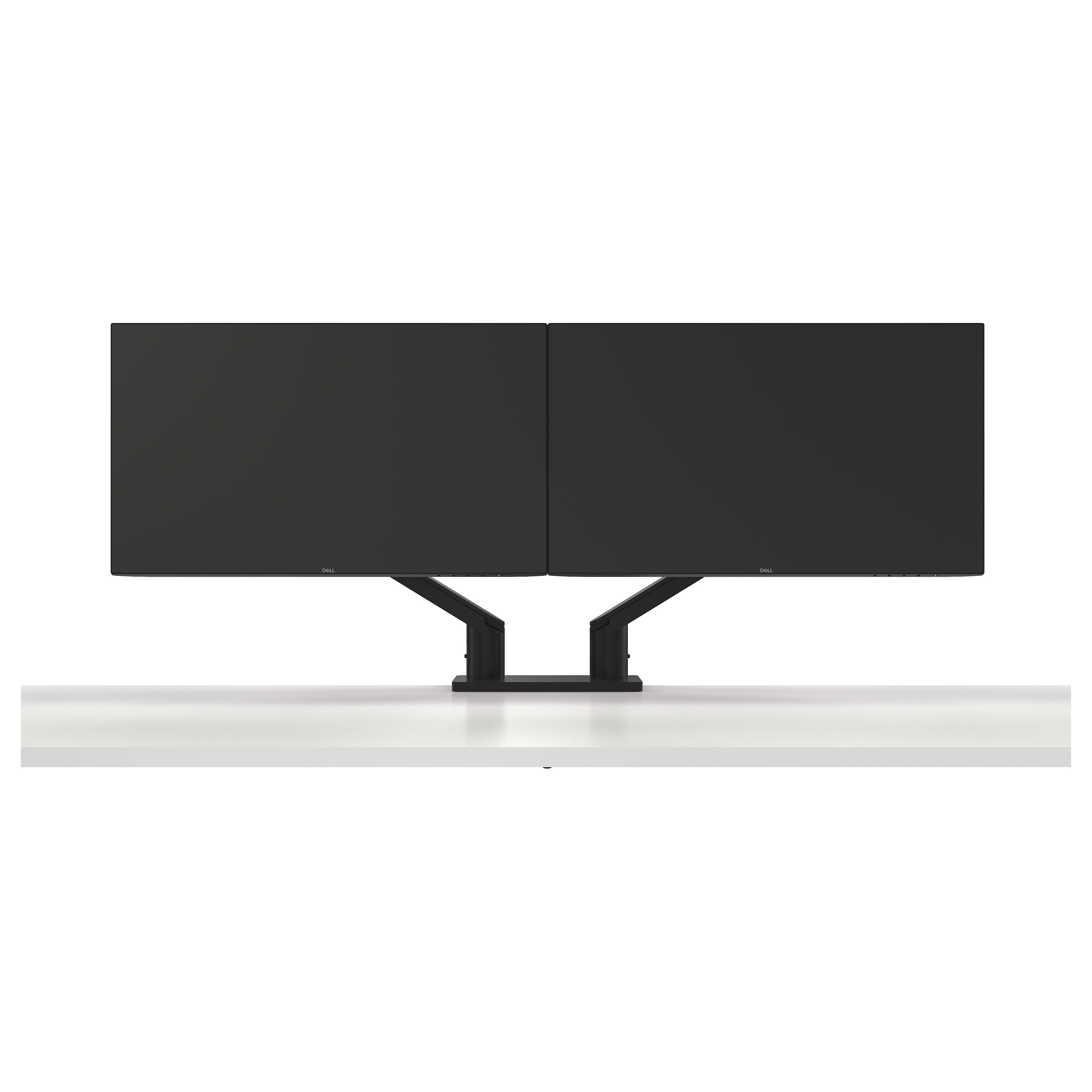 Stolni nosač za monitor DELL MDA20 (za 2 monitora, crni)-4