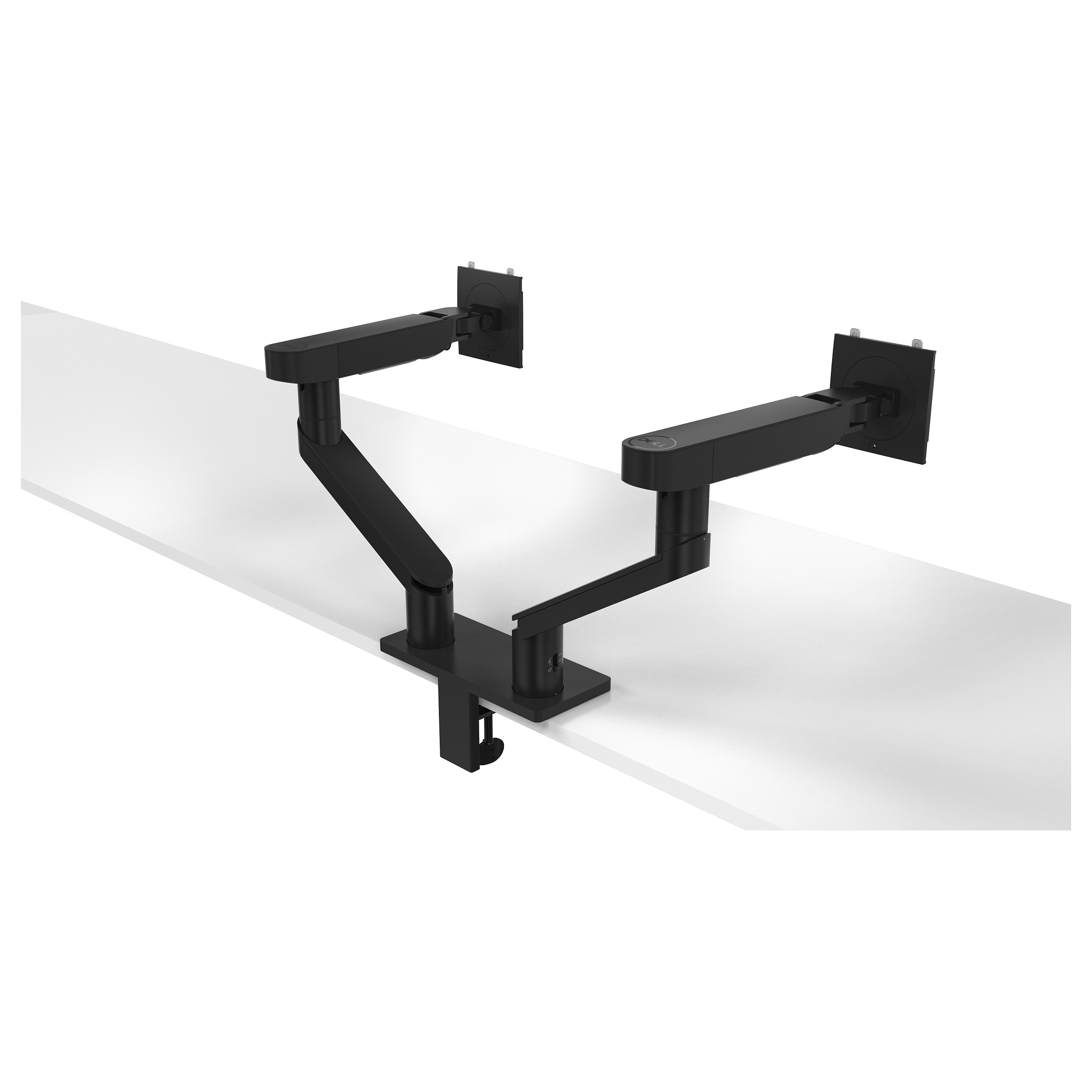 Stolni nosač za monitor DELL MDA20 (za 2 monitora, crni)-5