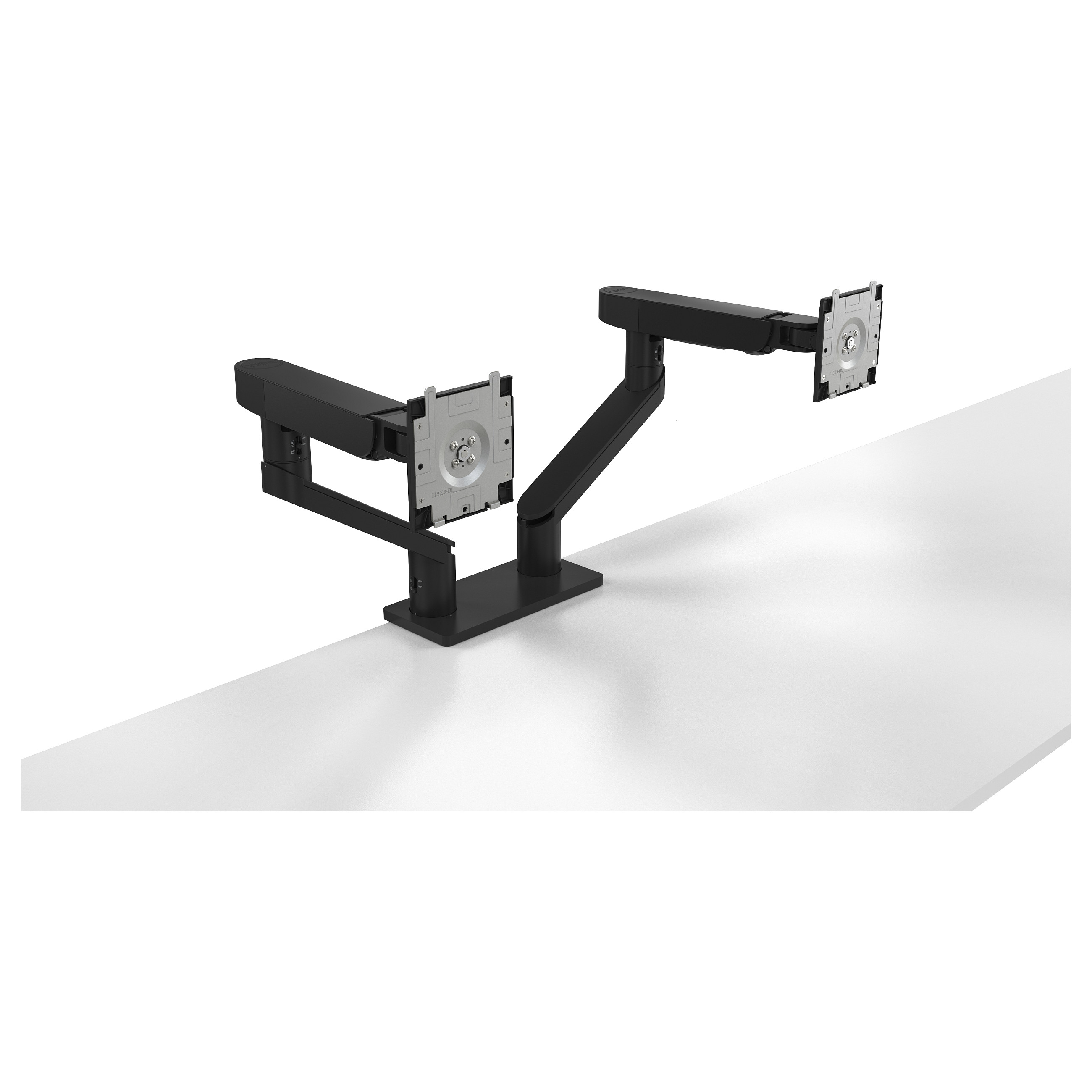 Stolni nosač za monitor DELL MDA20 (za 2 monitora, crni)-9