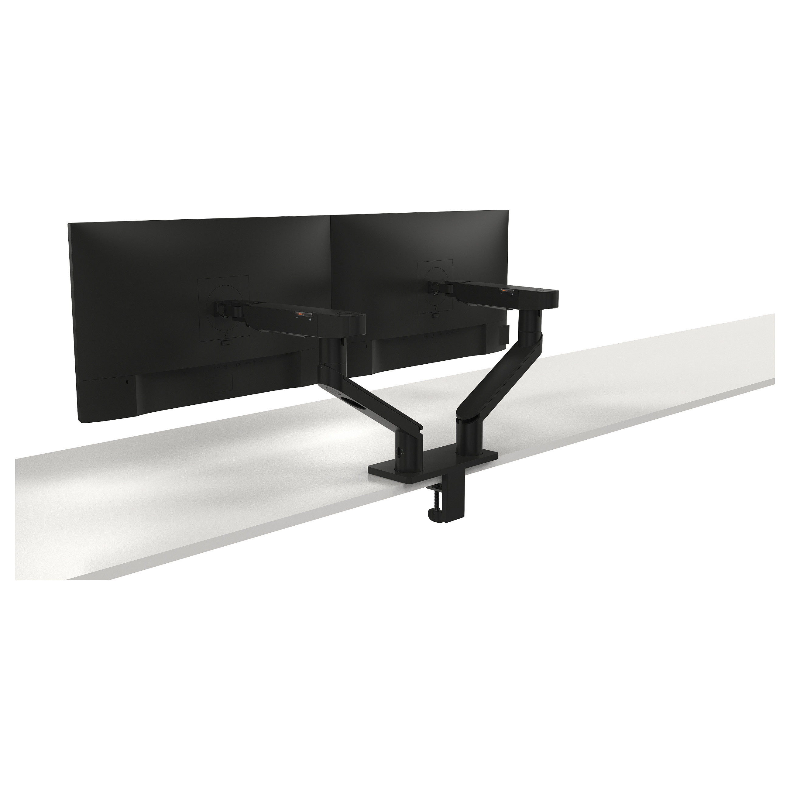 Stolni nosač za monitor DELL MDA20 (za 2 monitora, crni)-16