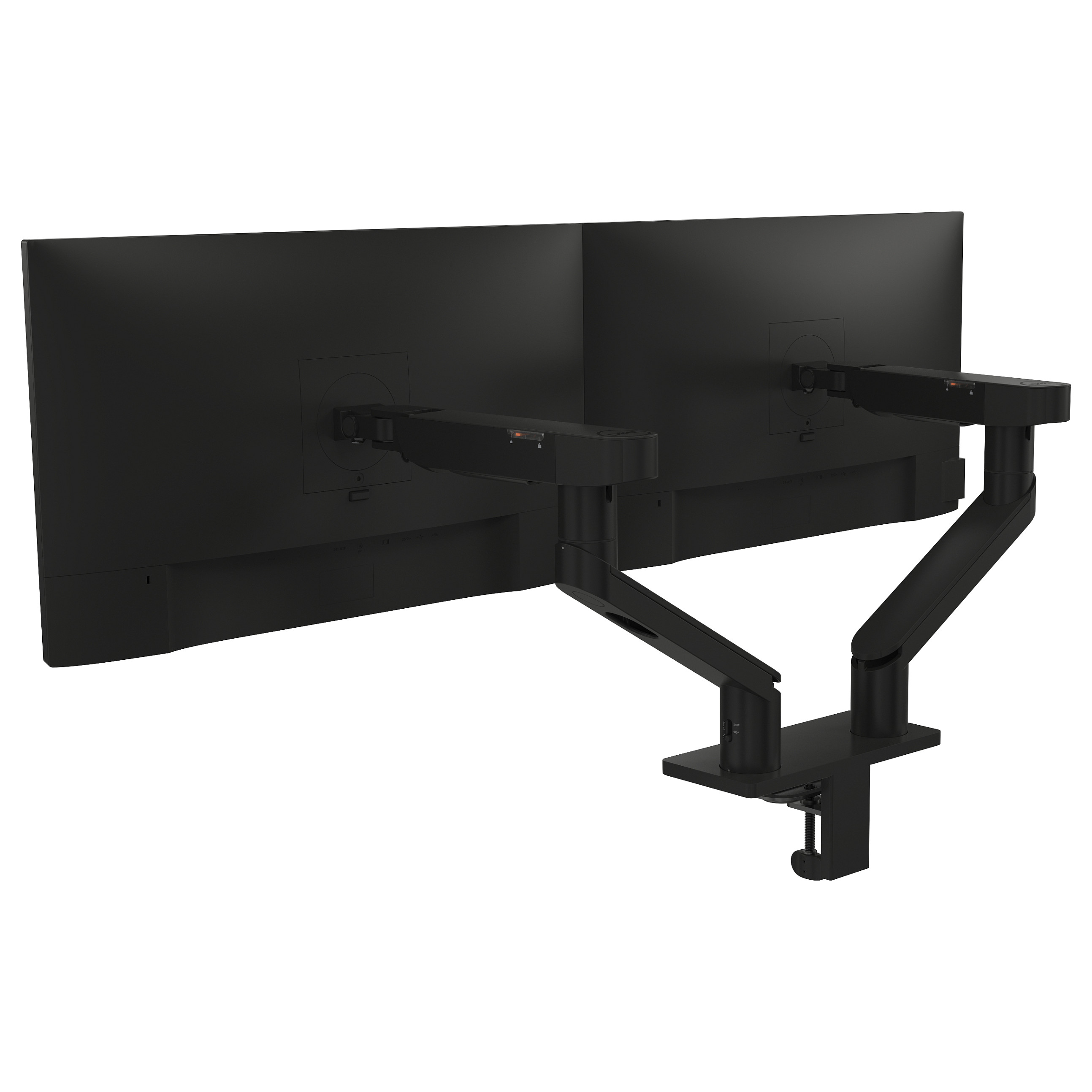 Stolni nosač za monitor DELL MDA20 (za 2 monitora, crni)-17