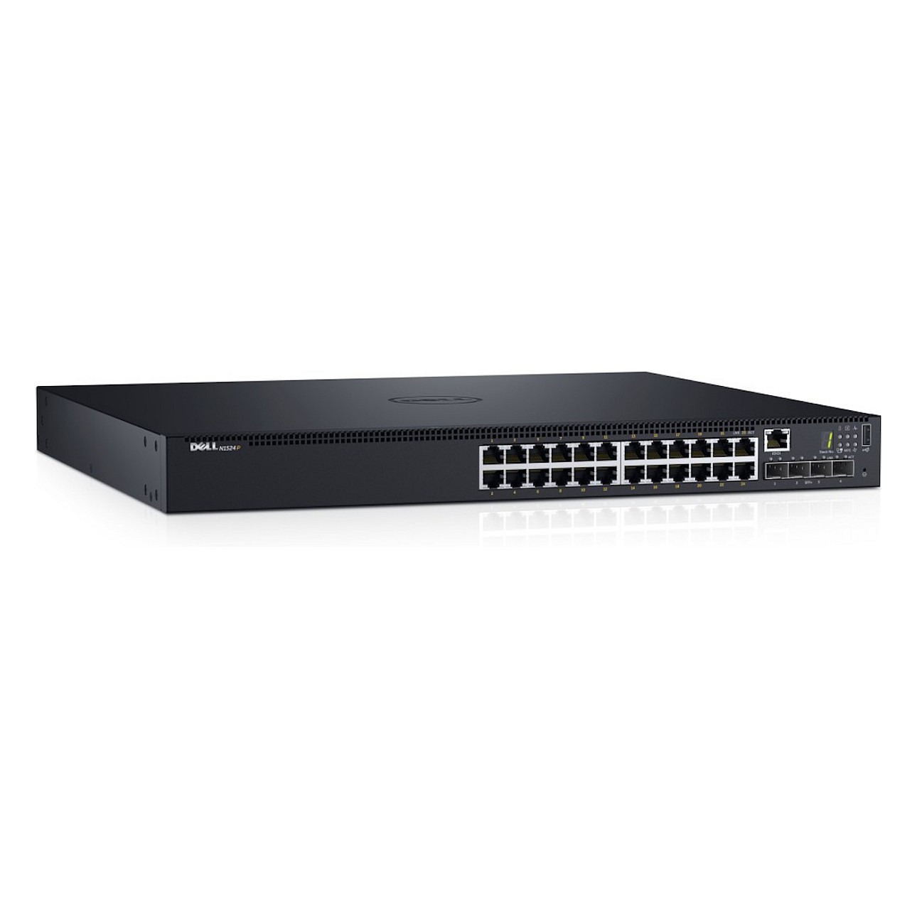Switch DELL N1524P (24x 10/100/1000 poe+, 4x sfp+, 600w poe, l2+)