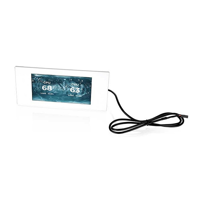 LCD panel THERMALTAKE 6.0inch for View 600 TG (snow)-3