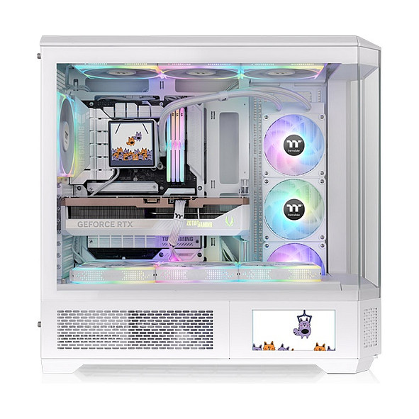 LCD panel THERMALTAKE 6.0inch for View 600 TG (snow)-4