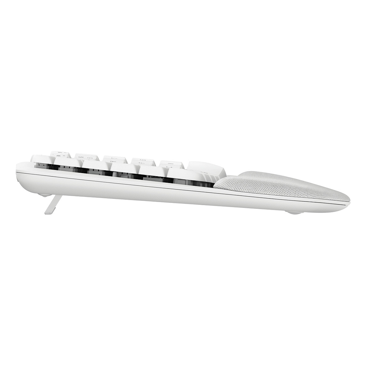 Tipkovnica LOGITECH Wave Keys (bežična, ergonomska, off-white, njemački layout, 2.4GHz, bluetooth)-1