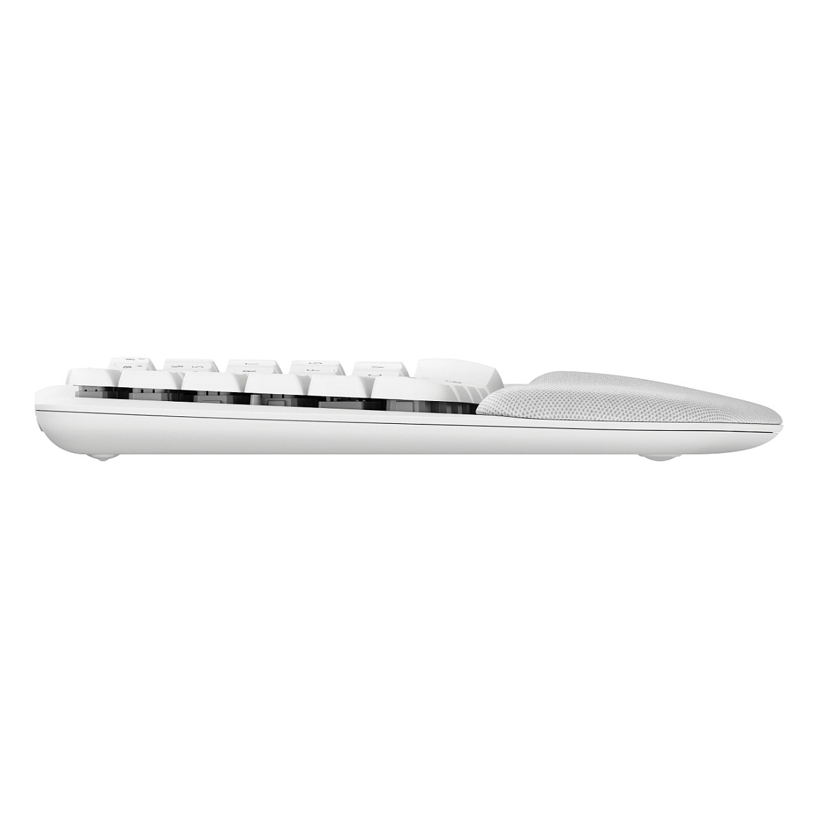 Tipkovnica LOGITECH Wave Keys (bežična, ergonomska, off-white, njemački layout, 2.4GHz, bluetooth)-10