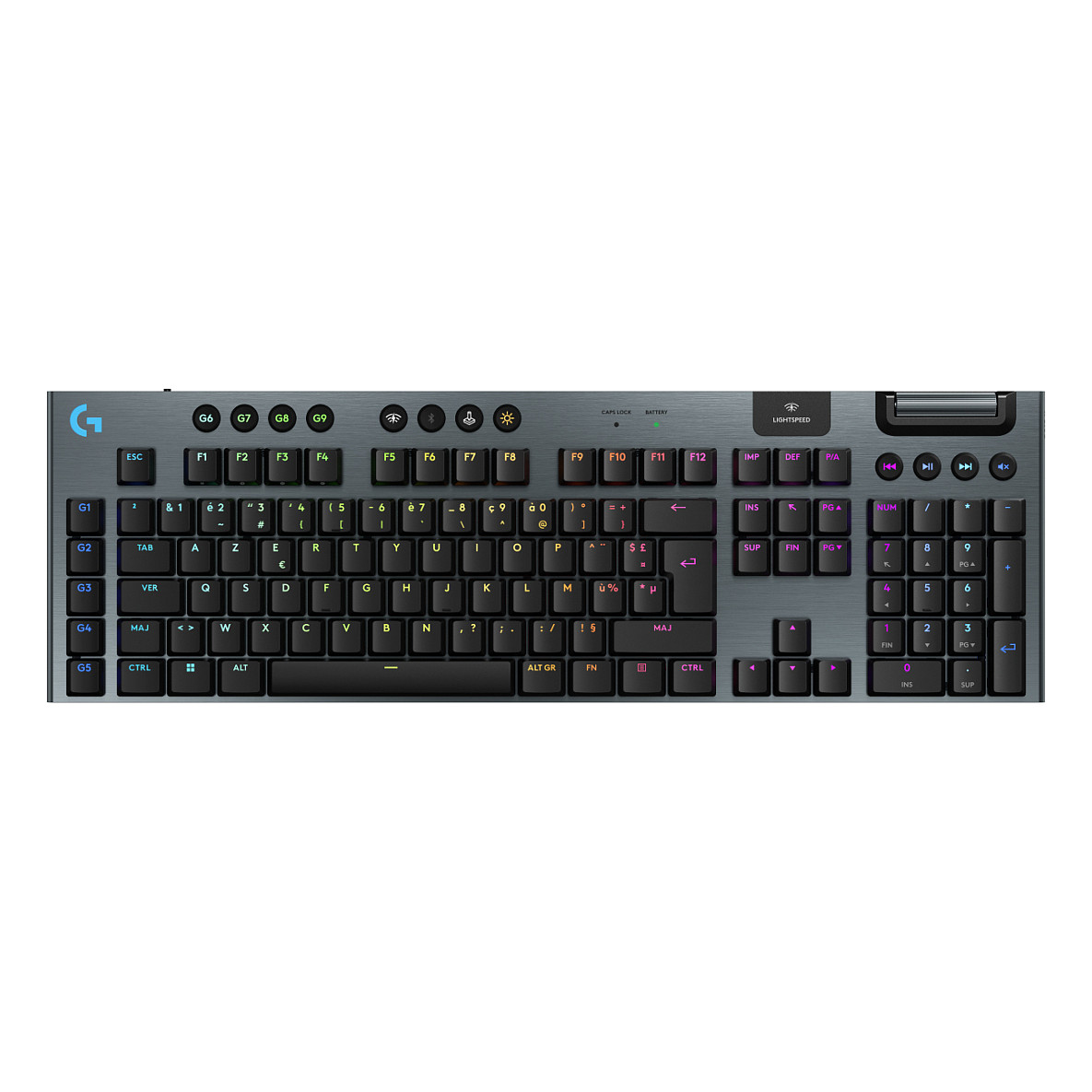 LOGITECH G915 TKL LIGHTSPEED bežična mehanička gamerska tipkovnica (GL Tactile, FR layout)