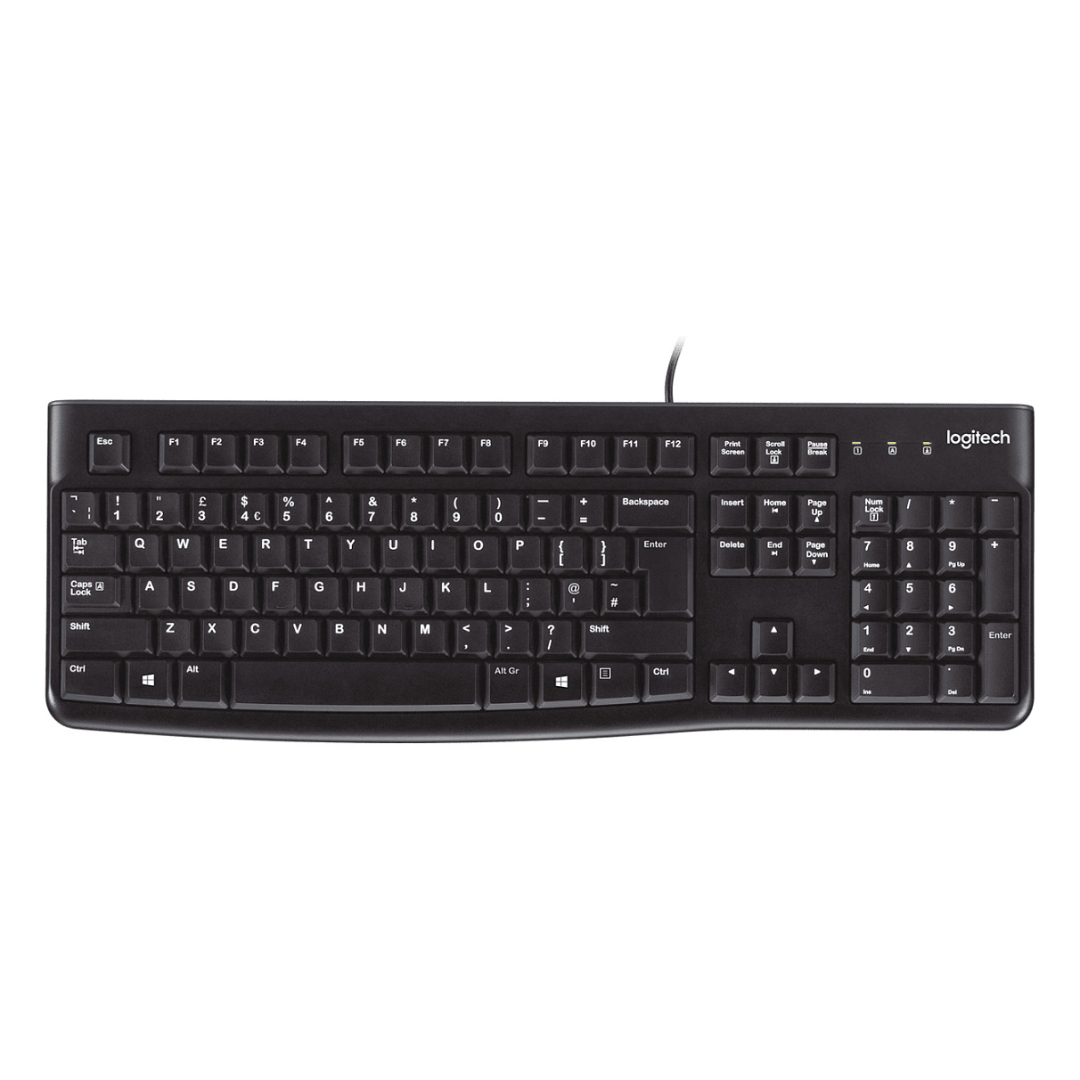 Tipkovnica LOGITECH K120, USB, HR layout