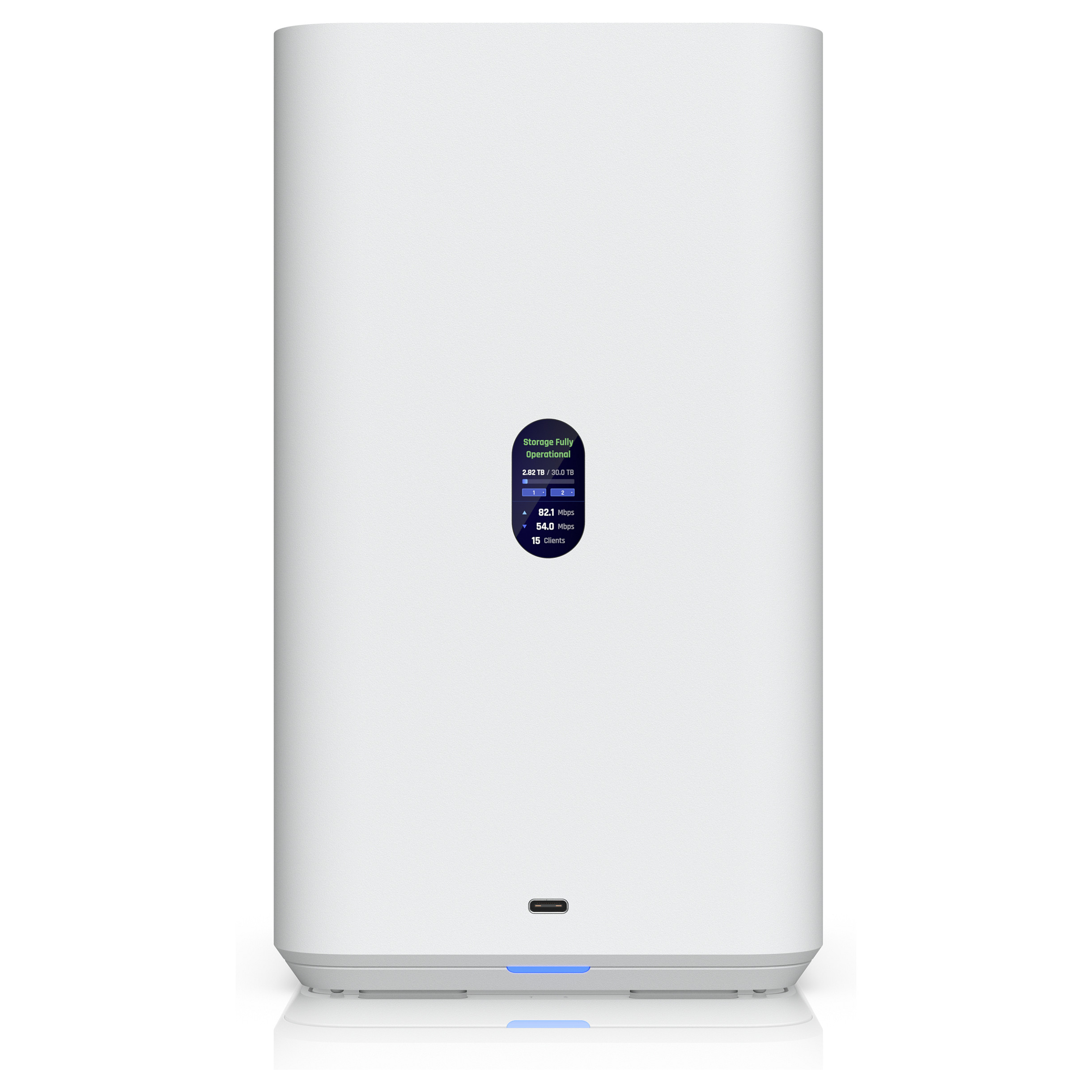 NAS kućište UBIQUITI UNAS-2-W (2-bay, bijela boja)-0