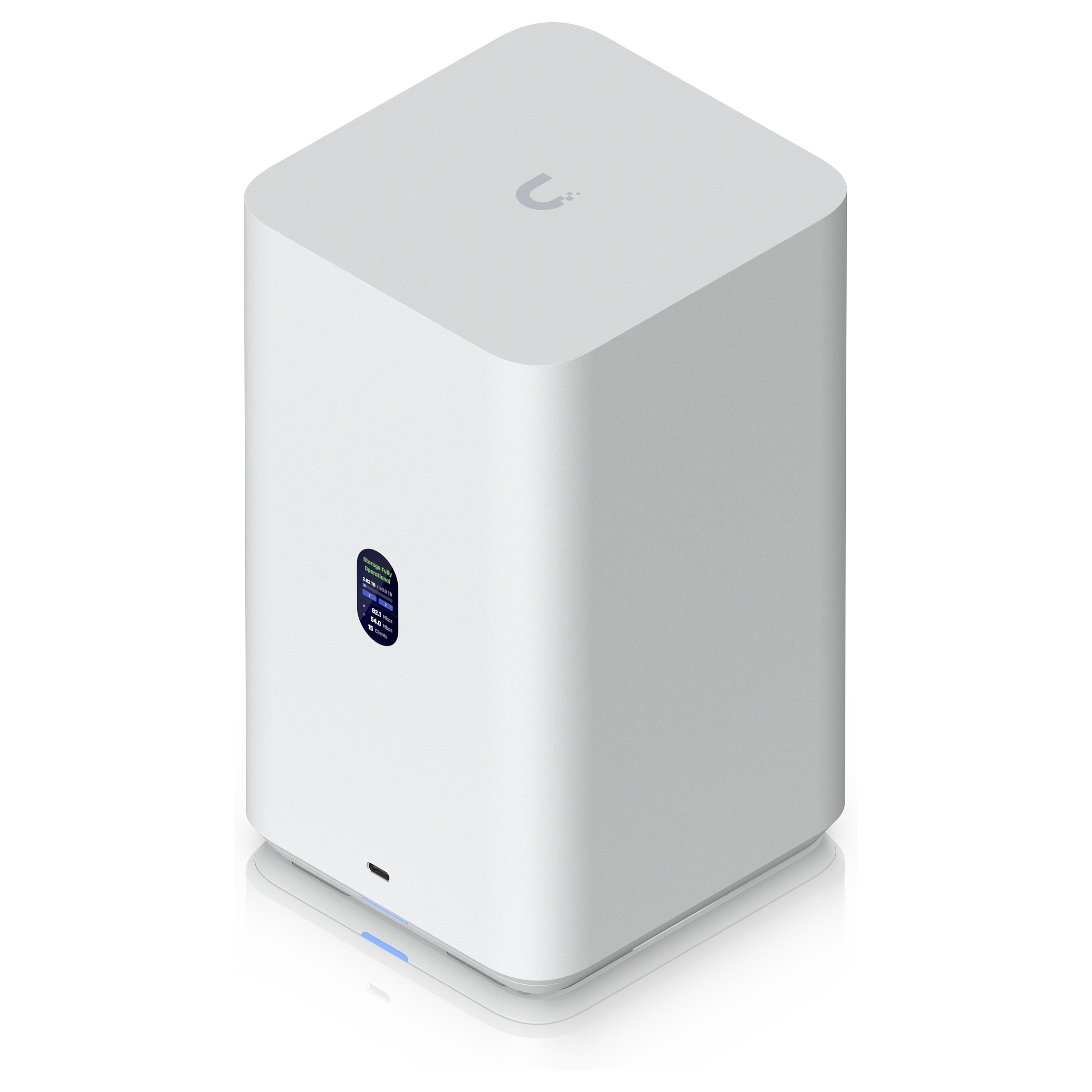 NAS kućište UBIQUITI UNAS-2-W (2-bay, bijela boja)-7