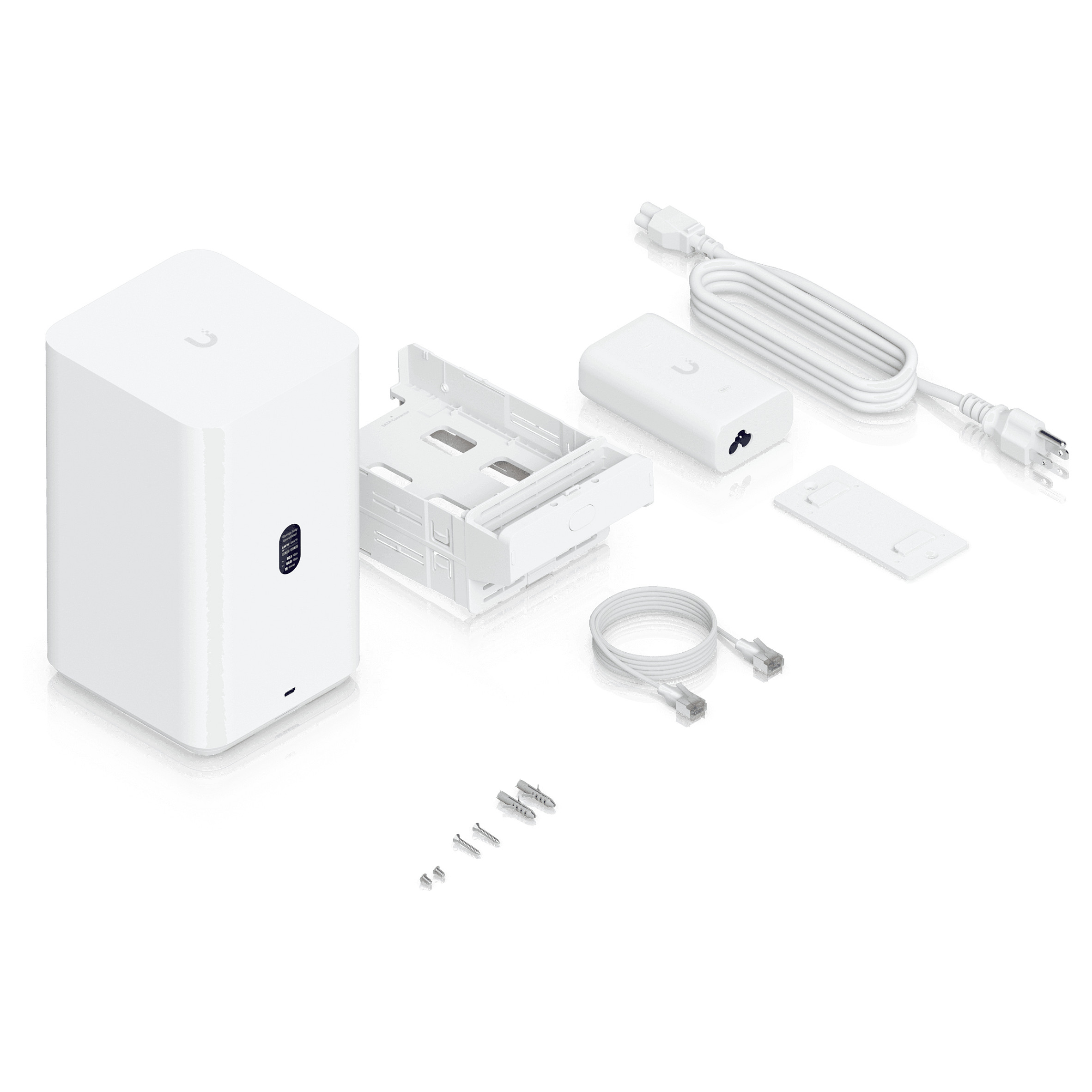 NAS kućište UBIQUITI UNAS-2-W (2-bay, bijela boja)-9