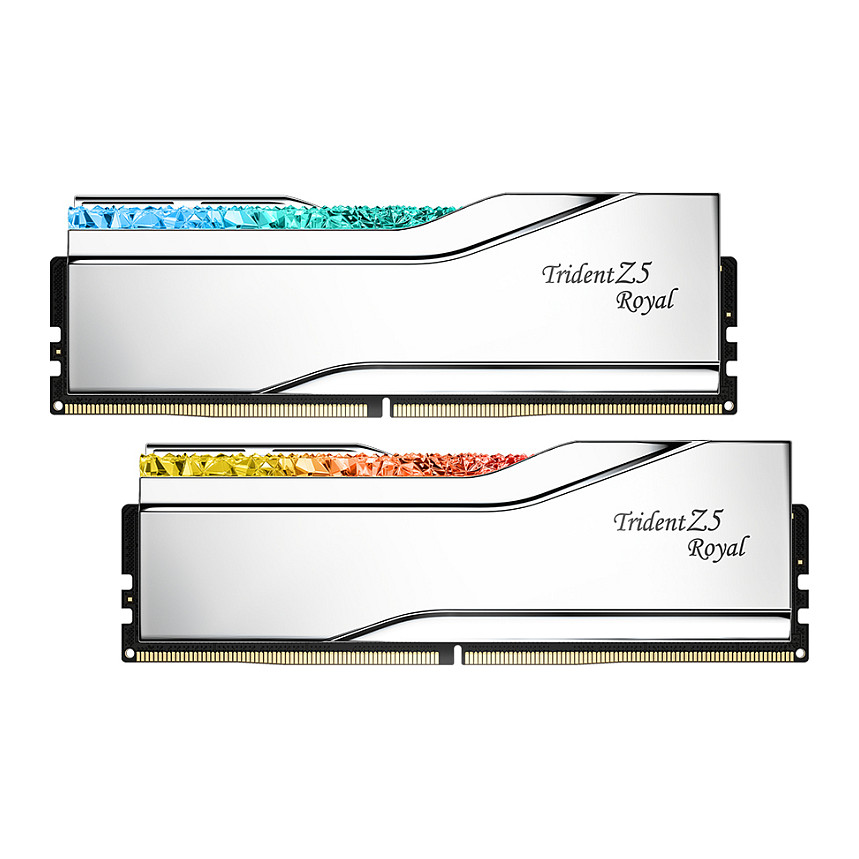DDR5 memorija G.SKILL Trident Z5 RGB 32GB (2x16GB) 6800MHz CL34, srebrna boja-1