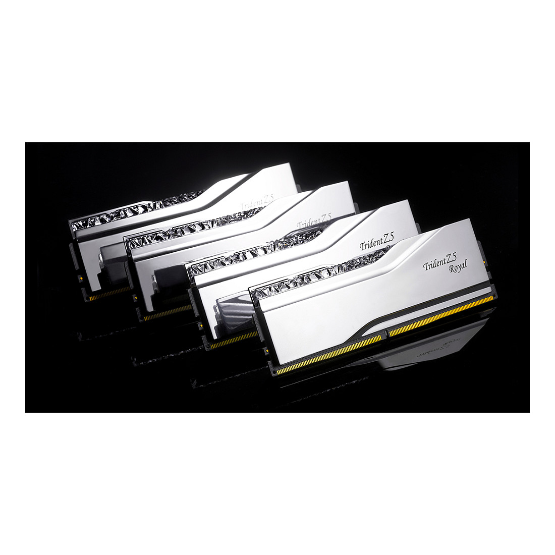 DDR5 memorija G.SKILL Trident Z5 RGB 32GB (2x16GB) 6800MHz CL34, srebrna boja-5