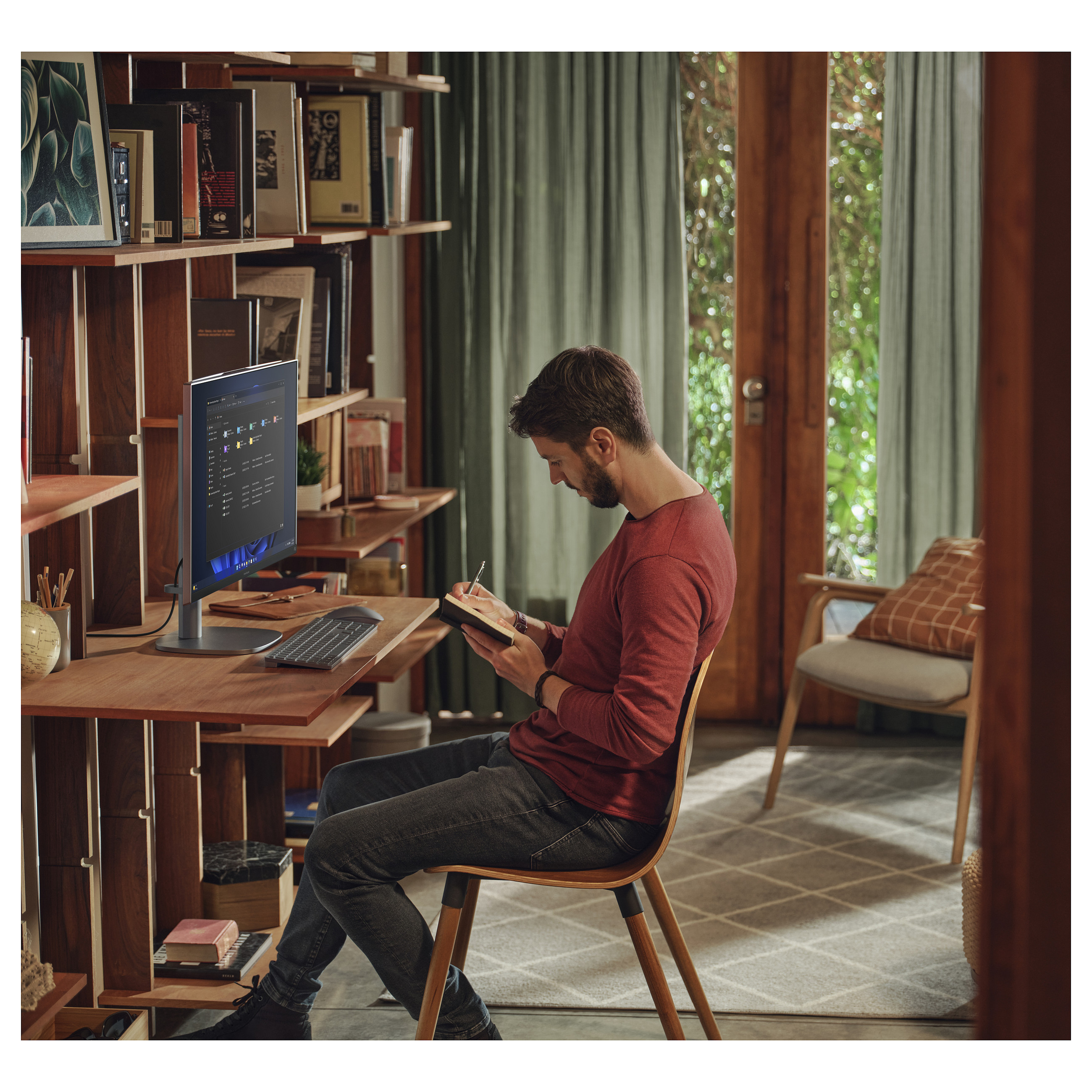 AIO računalo HP OmniStudio X 27-cs1470ng (27" uhd, core ultra 7 258v, 32gb, 1tb ssd, windows 11, srebrno)-8