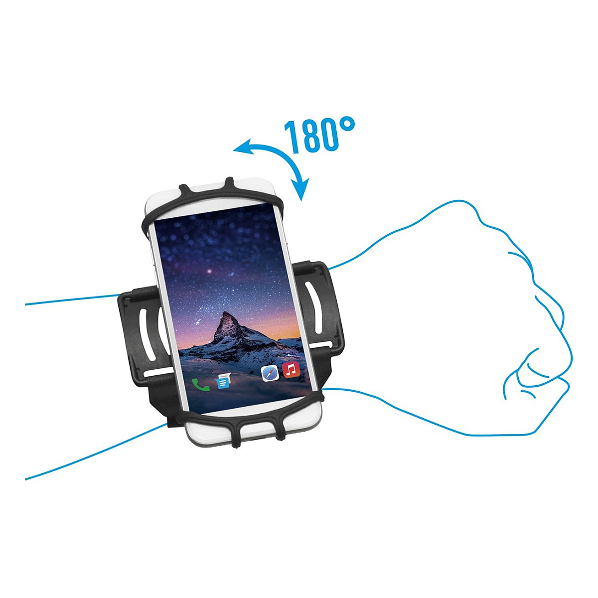 Traka za ruku MOBILIS Universal (za uređaje 5-7'')-0