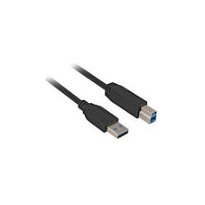 USB kabel SHARKOON USB 3.0 (USB-A na USB-B, 3.0m, crna boja)-0