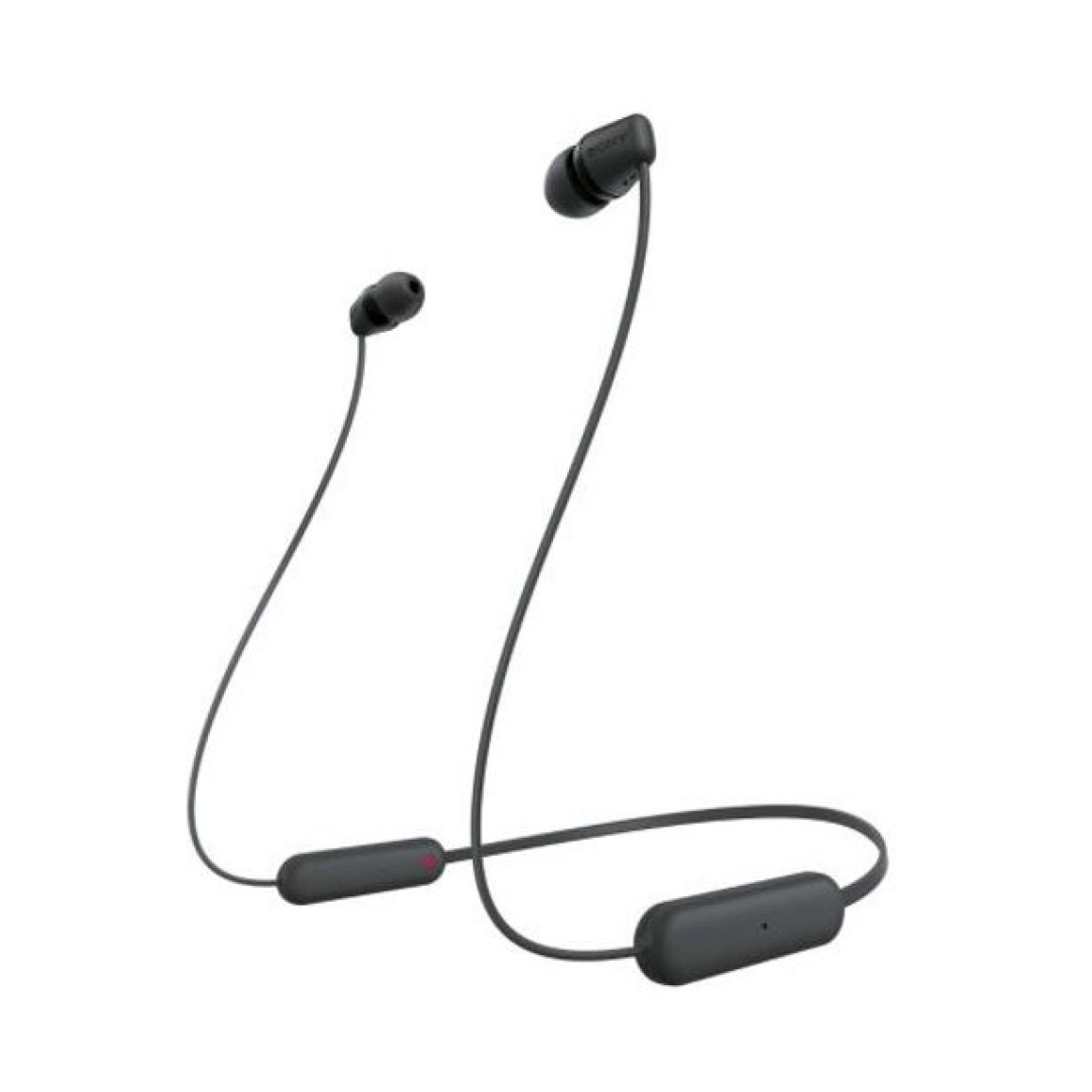 Slušalice SONY WI-C100 BT, WIC100B.CE7, In-Ear, Bluetooth, Black