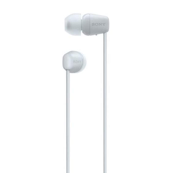 Slušalice SONY WI-C100 BT, WIC100W.CE7, In-Ear, Bluetooth, bijele-3
