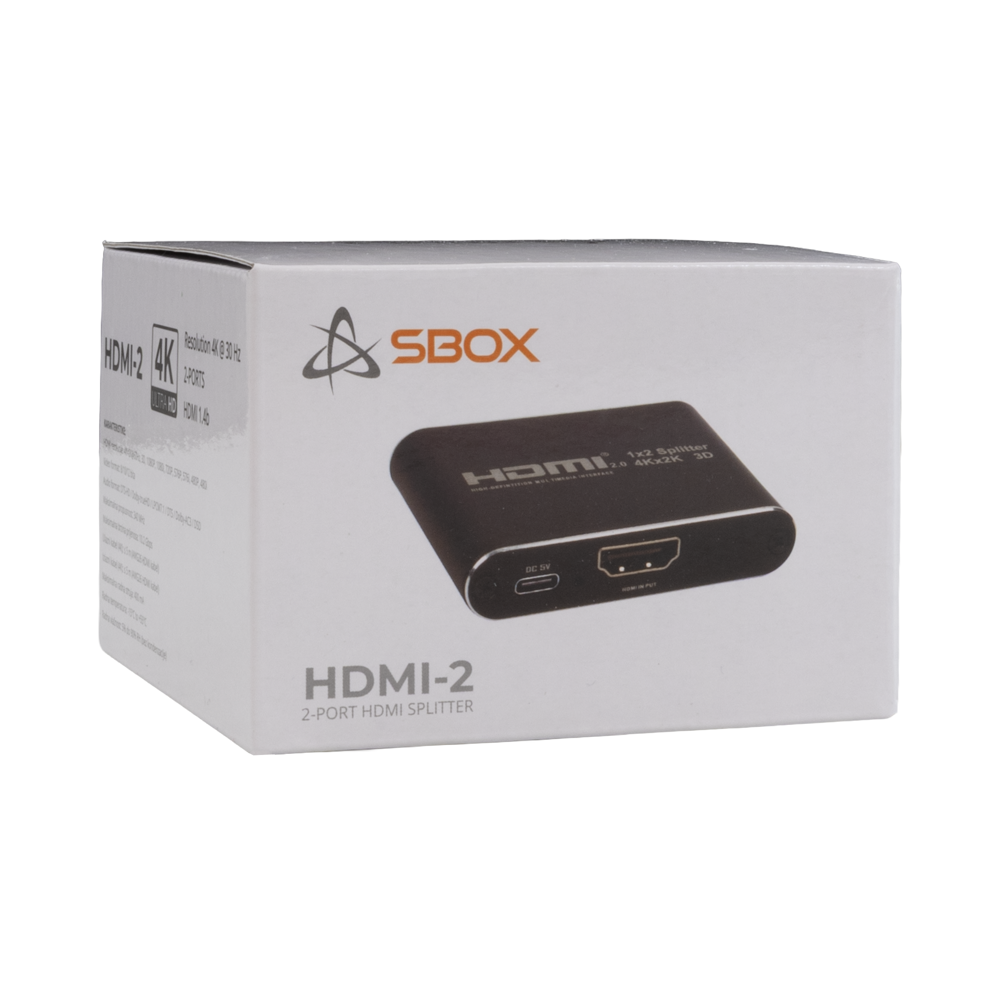 HDMI razdjelnik SBOX V2, 2 izlaza (HDMI 1.4b)-3