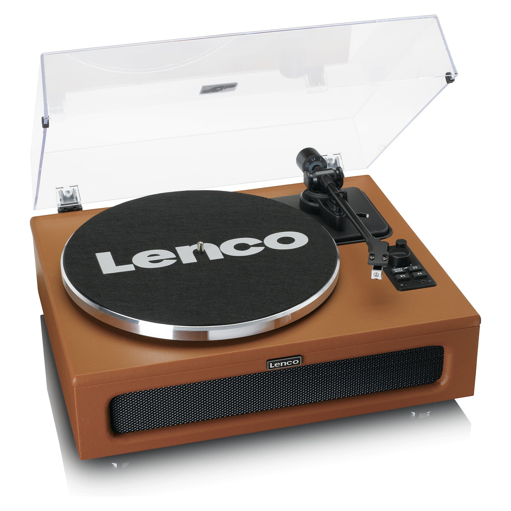 Gramofon LENCO LS-430 (4 zvučnika, bluetooth, smeđi)-12