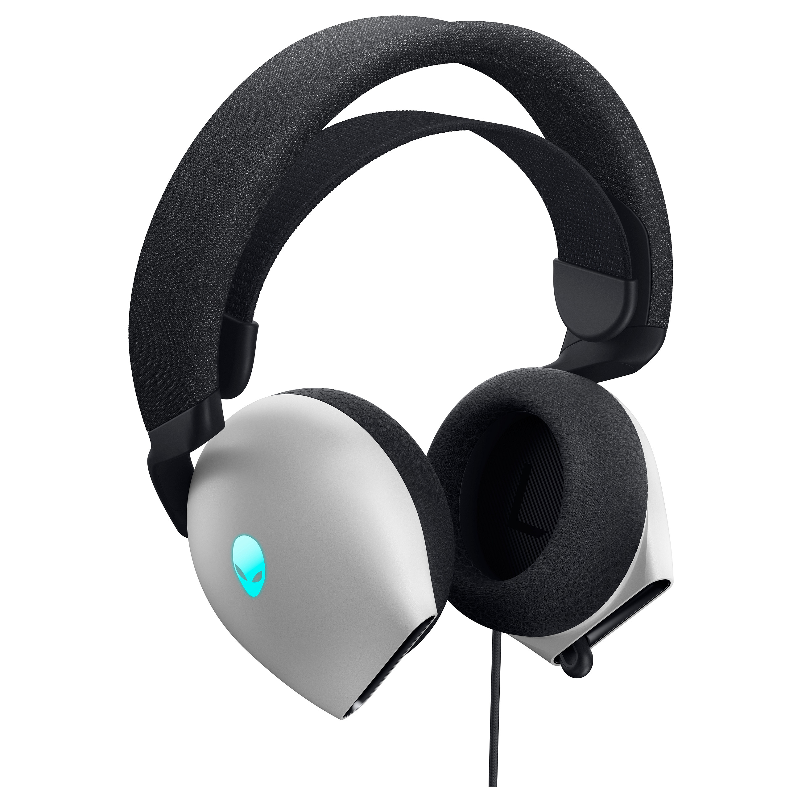Gaming slušalice ALIENWARE Wired Gaming Headset (usb, rgb, bijele)-0