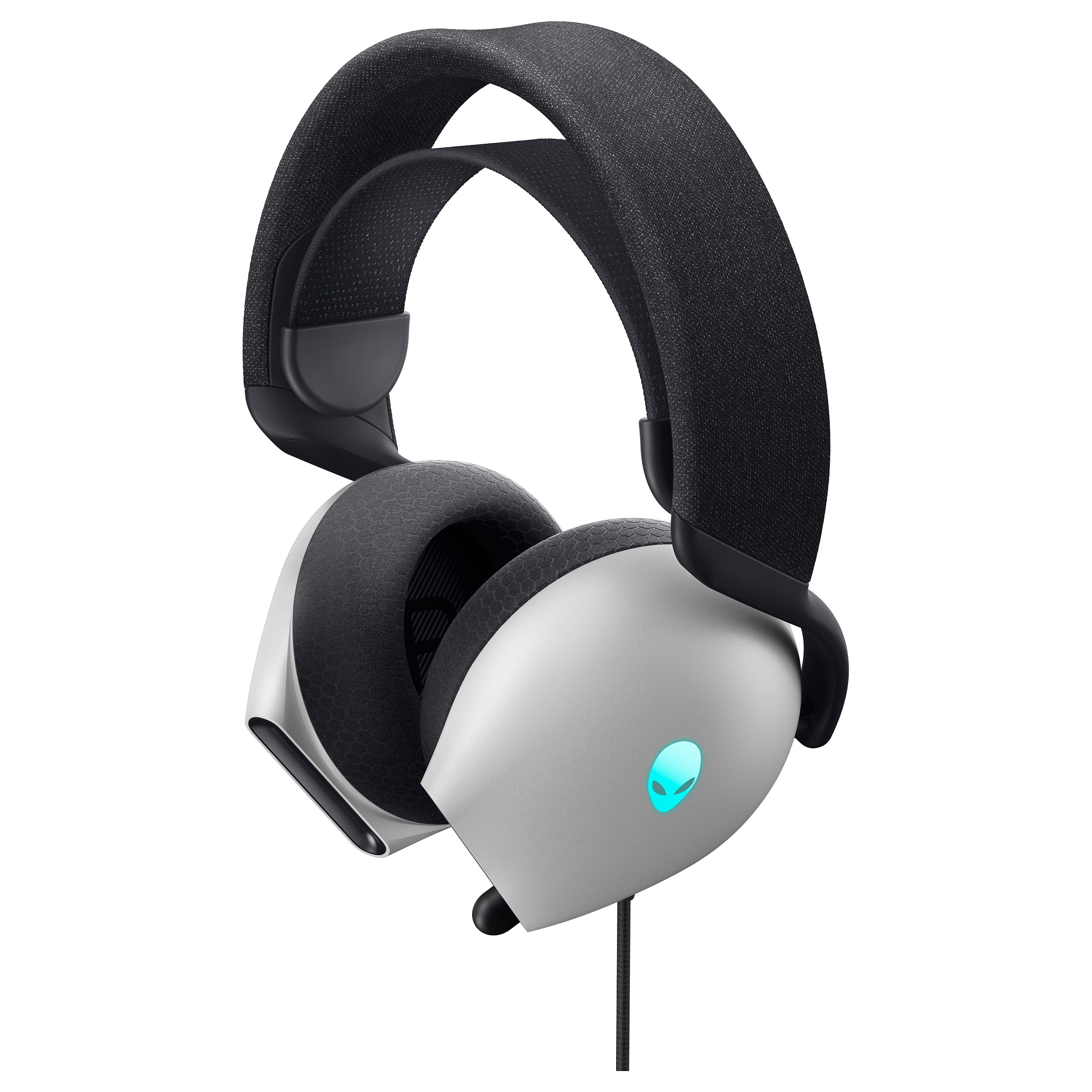 Gaming slušalice ALIENWARE Wired Gaming Headset (usb, rgb, bijele)-4
