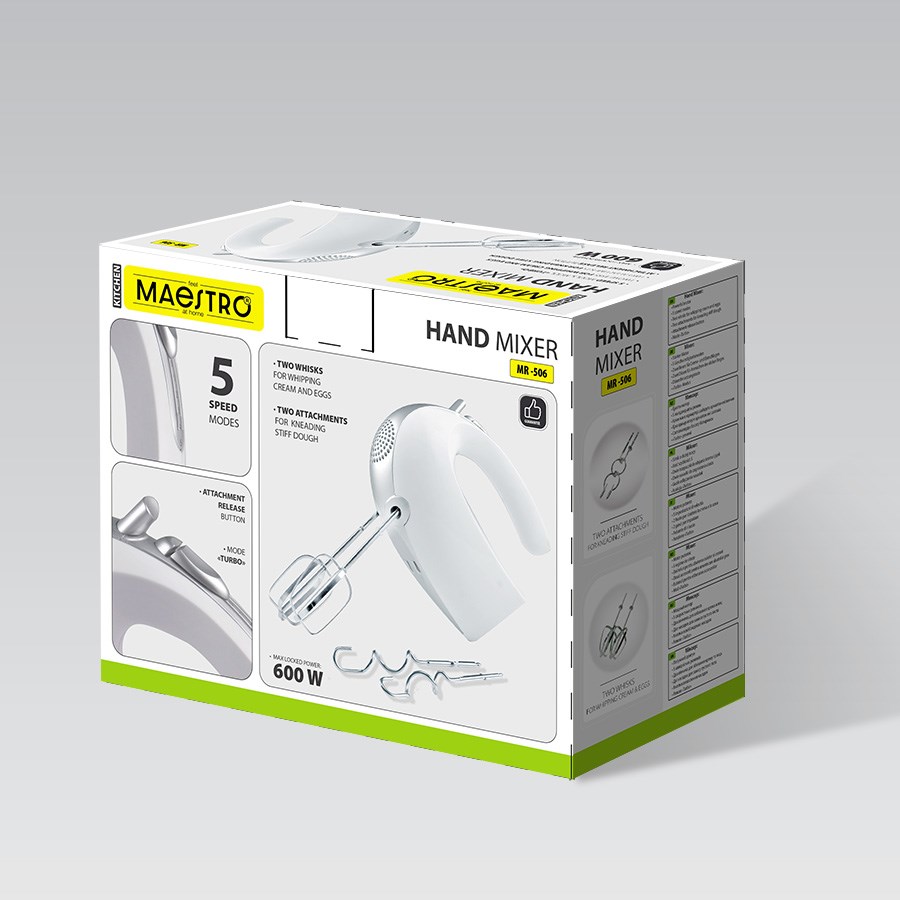 Ručni mikser MAESTRO MR-506 (600W)-3