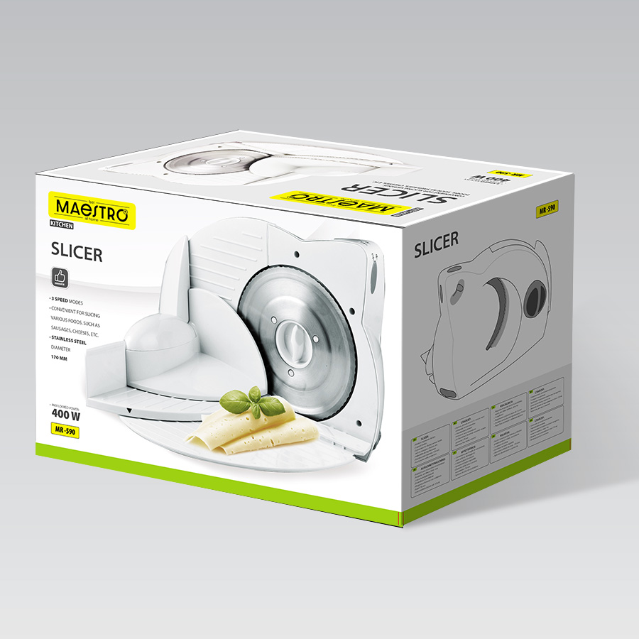 Rezalica MAESTRO MR-591 (crna)-2